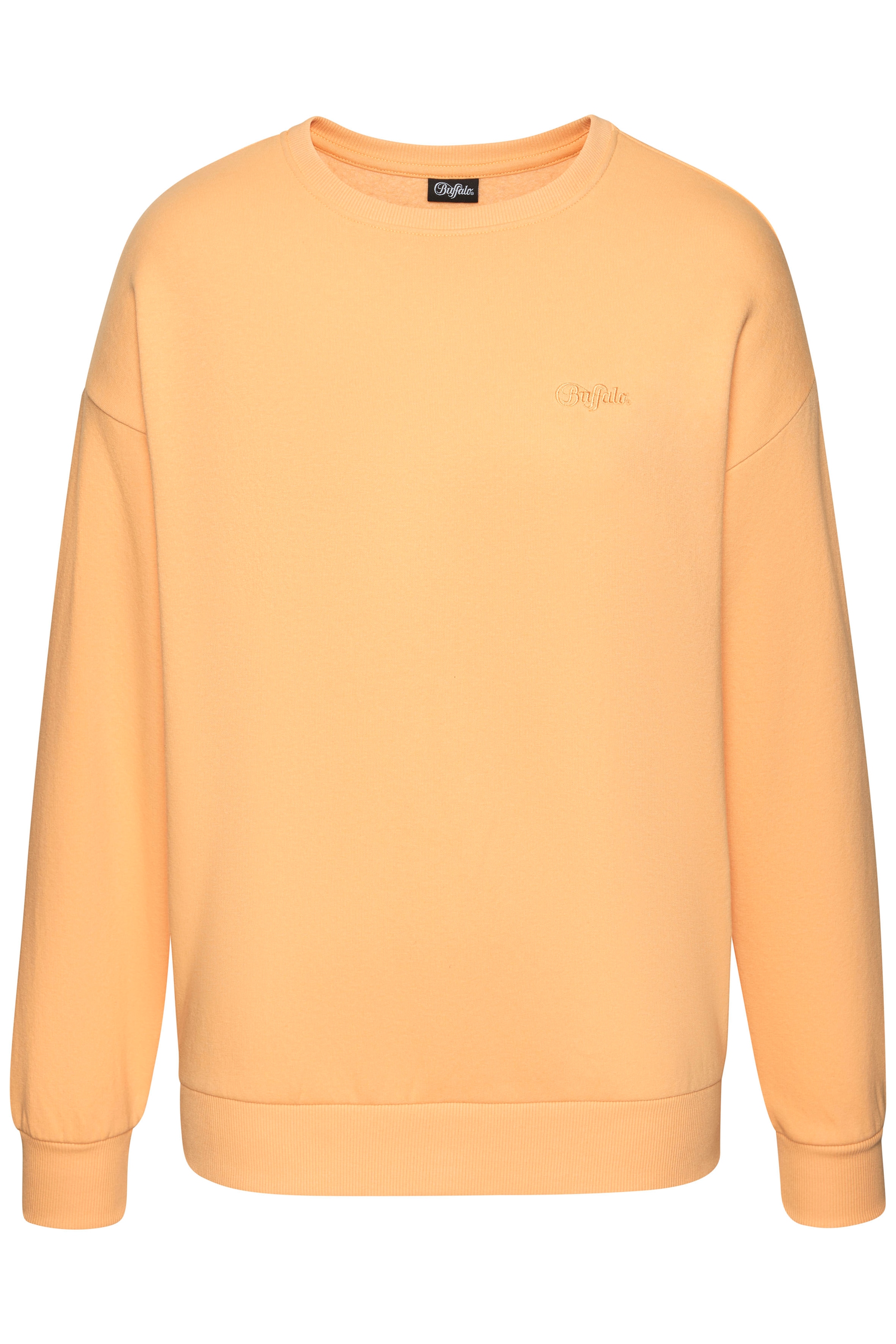 Buffalo Sweater, mit toller Stickerei auf der Rückseite