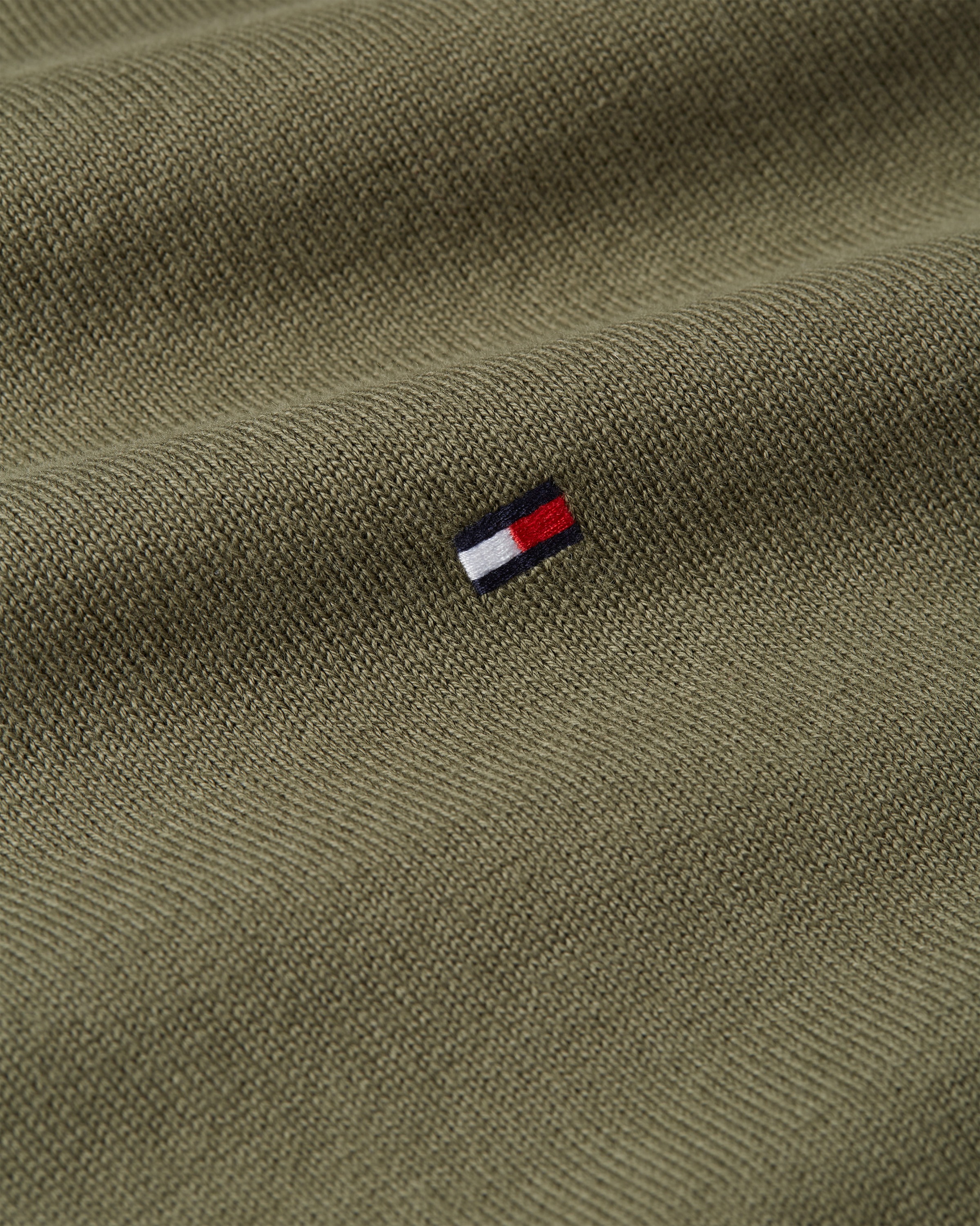 Tommy Hilfiger Rundhalspullover »ESSENTIAL COTTON CREW NECK«, 100% Baumwolle Crewneck Regular Fit Premium Mode