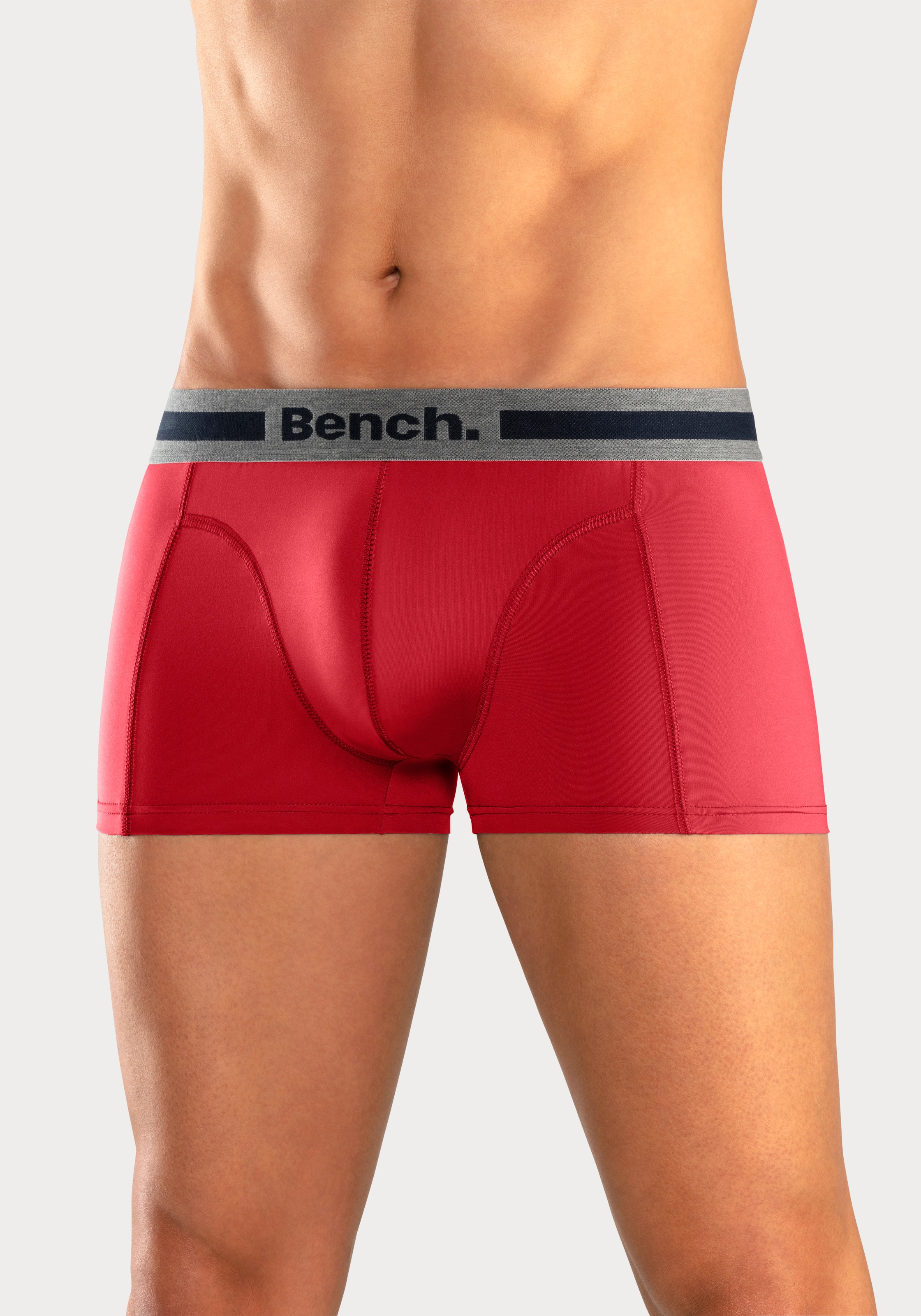 Bench. Funktionsboxer »Boxershorts für Herren«, (Packung, 4 St.), Unterhosen aus Microfaser