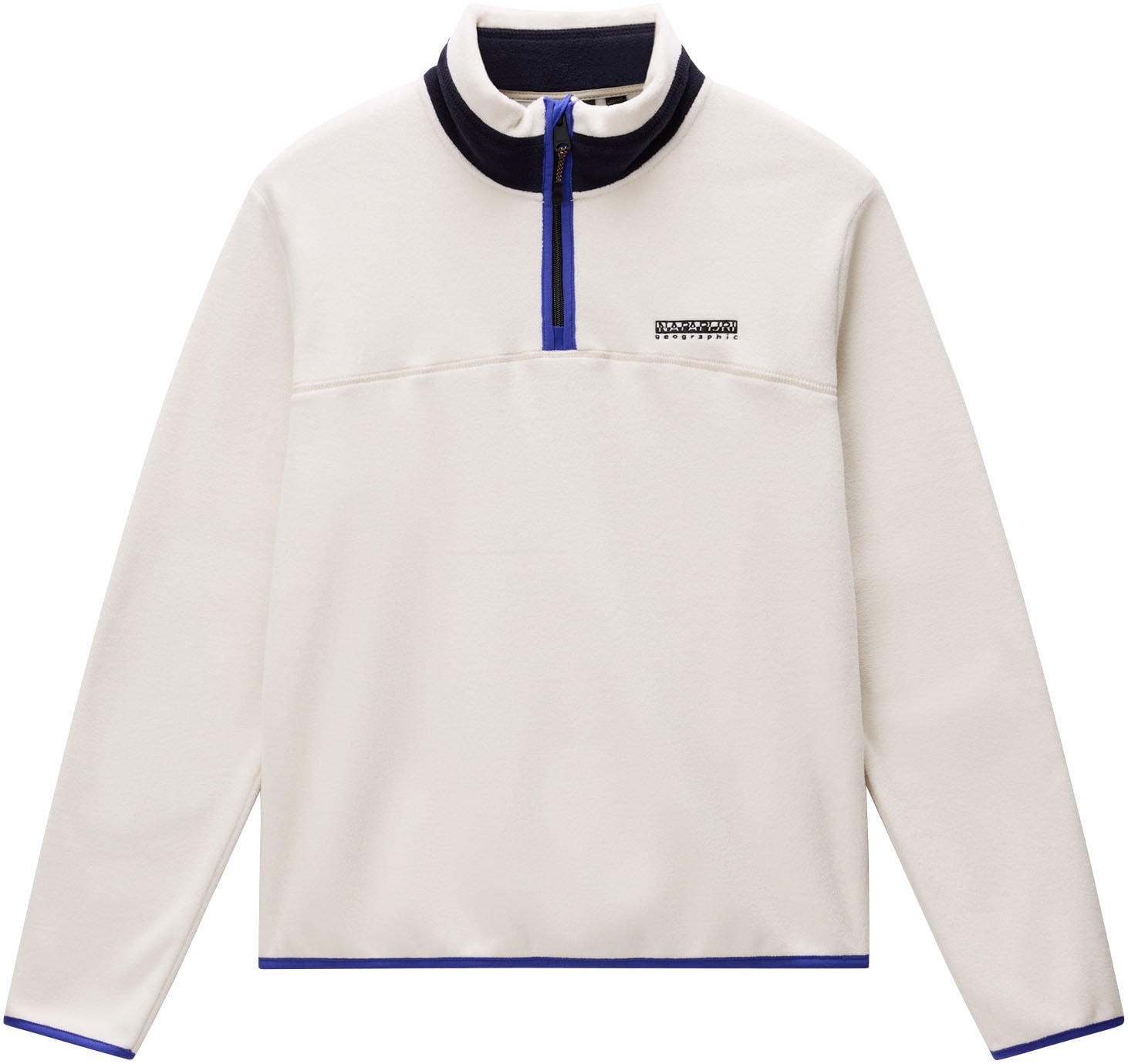 Napapijri Fleecepullover »DERGANA« mit Stehkragen und Reißverschluss,