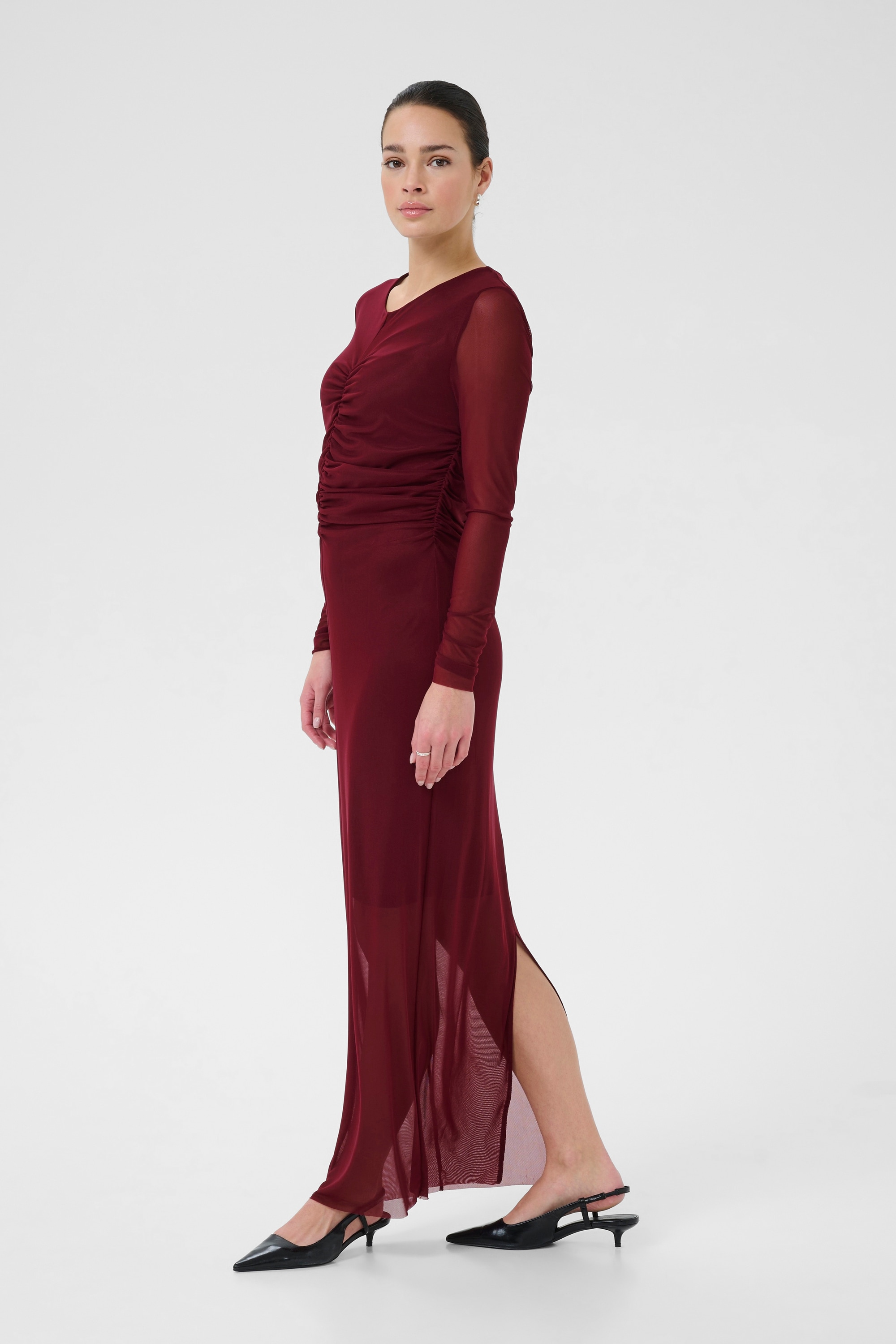 KAFFE Midikleid »Kleid KAchai«