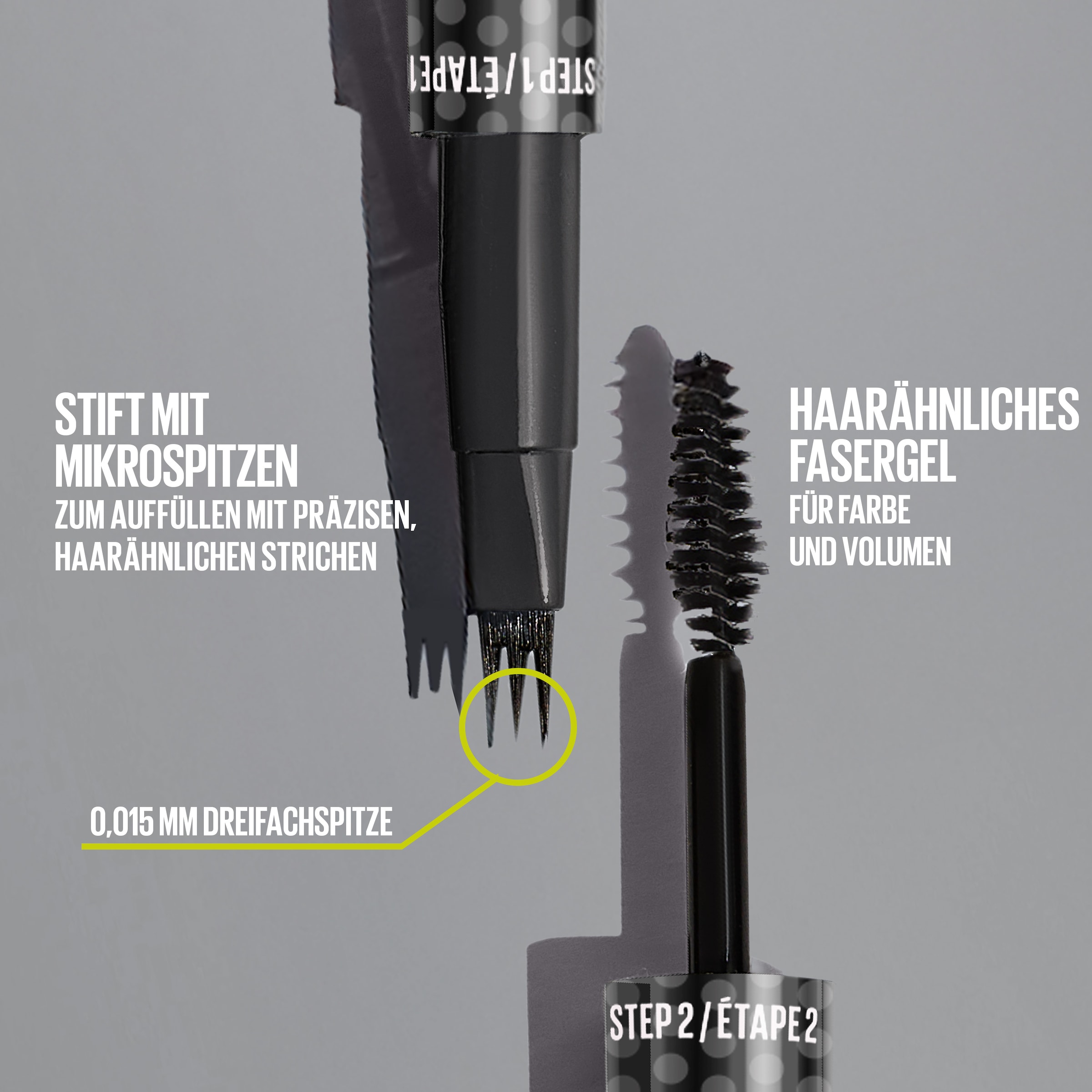 MAYBELLINE NEW YORK Augenbrauen-Kosmetika »BROW INSERTS«