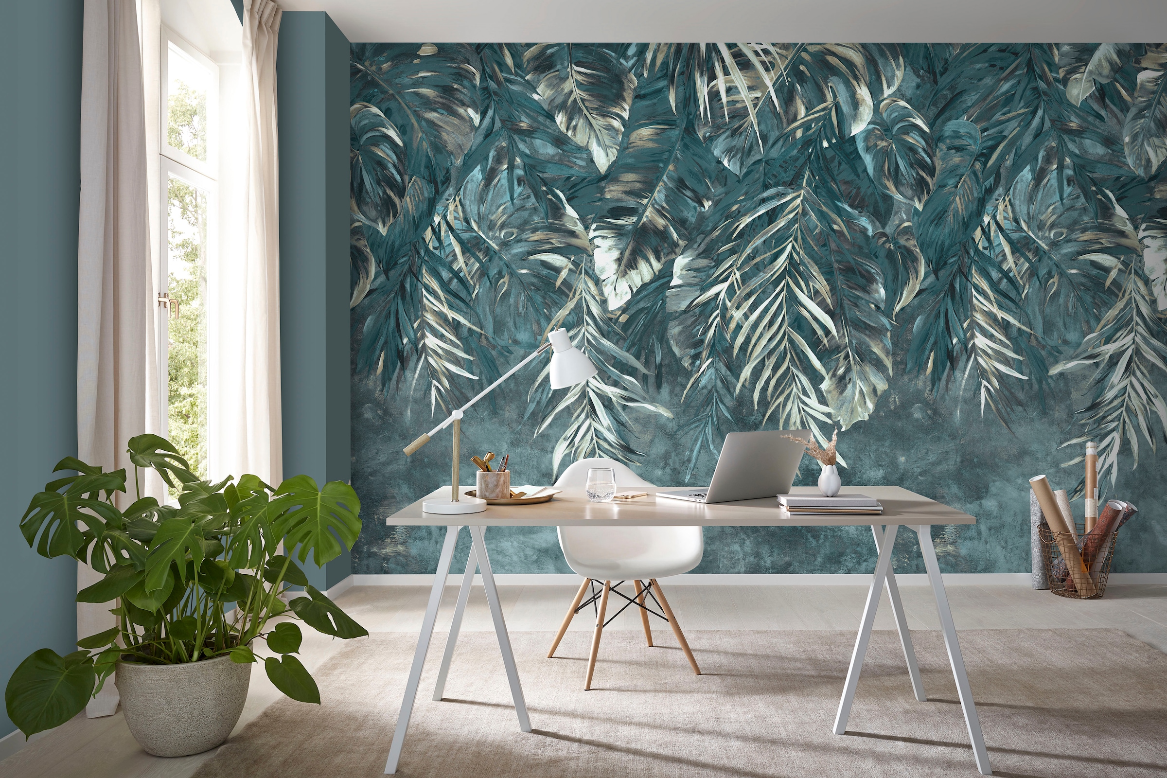 Fashion for walls Fototapete »Glamorama« geblümt texturiert Phthalate frei