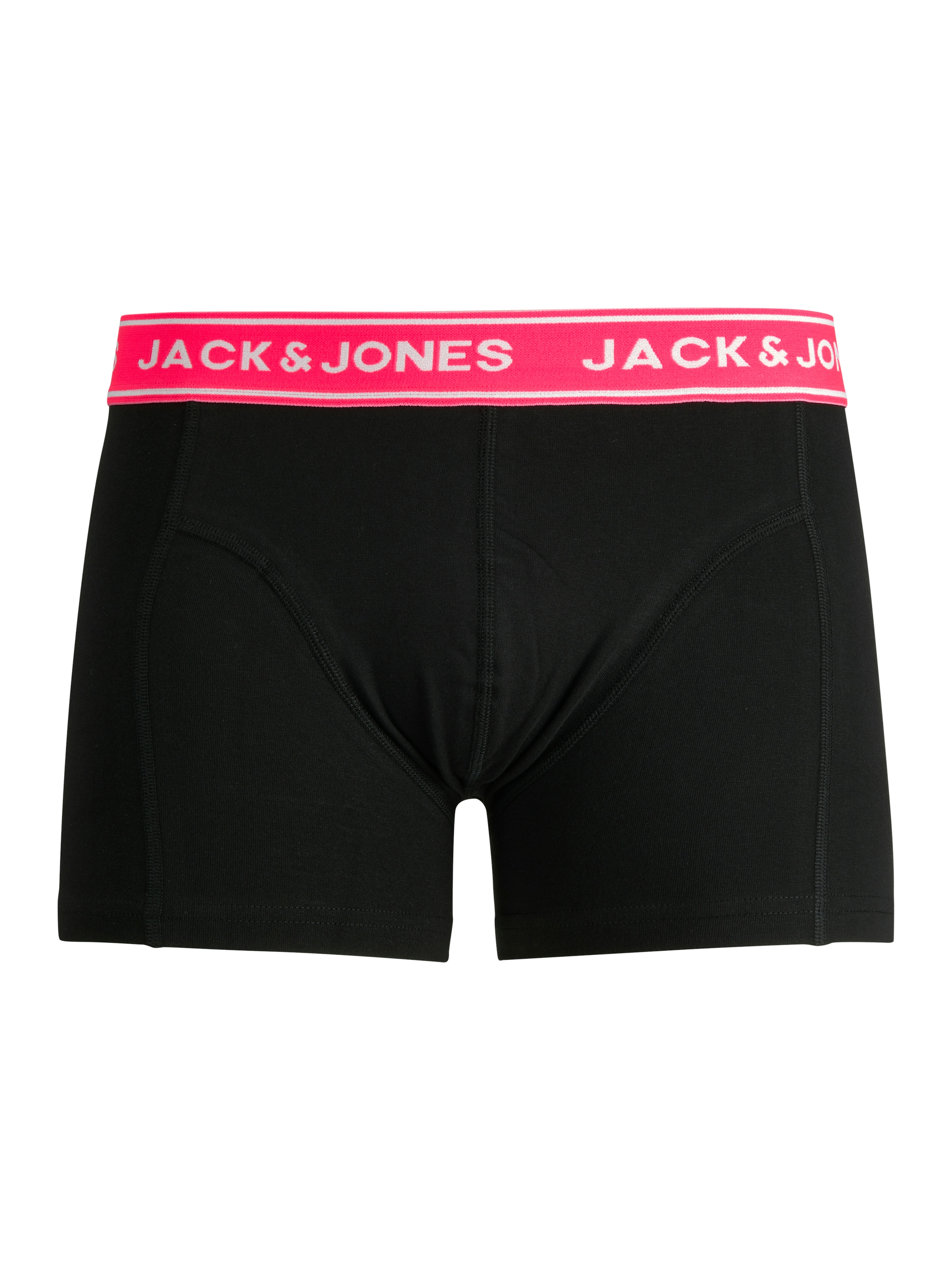 Jack & Jones Trunk »JACCRISP im 6er Pack mit Logobund und Stretchkomfort« Packung, 6 Stk. unifarben mit Farbeinsatz, modisch, eng anliegend, Baumwollmischung