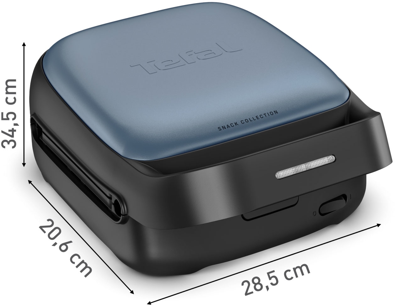 Tefal 2-in-1-Sandwichmaker »SW8674 Snack Collection«, 700 W, Antihaftbeschichtung, austauschbare Plattensets, inkl. Rezeptbuch