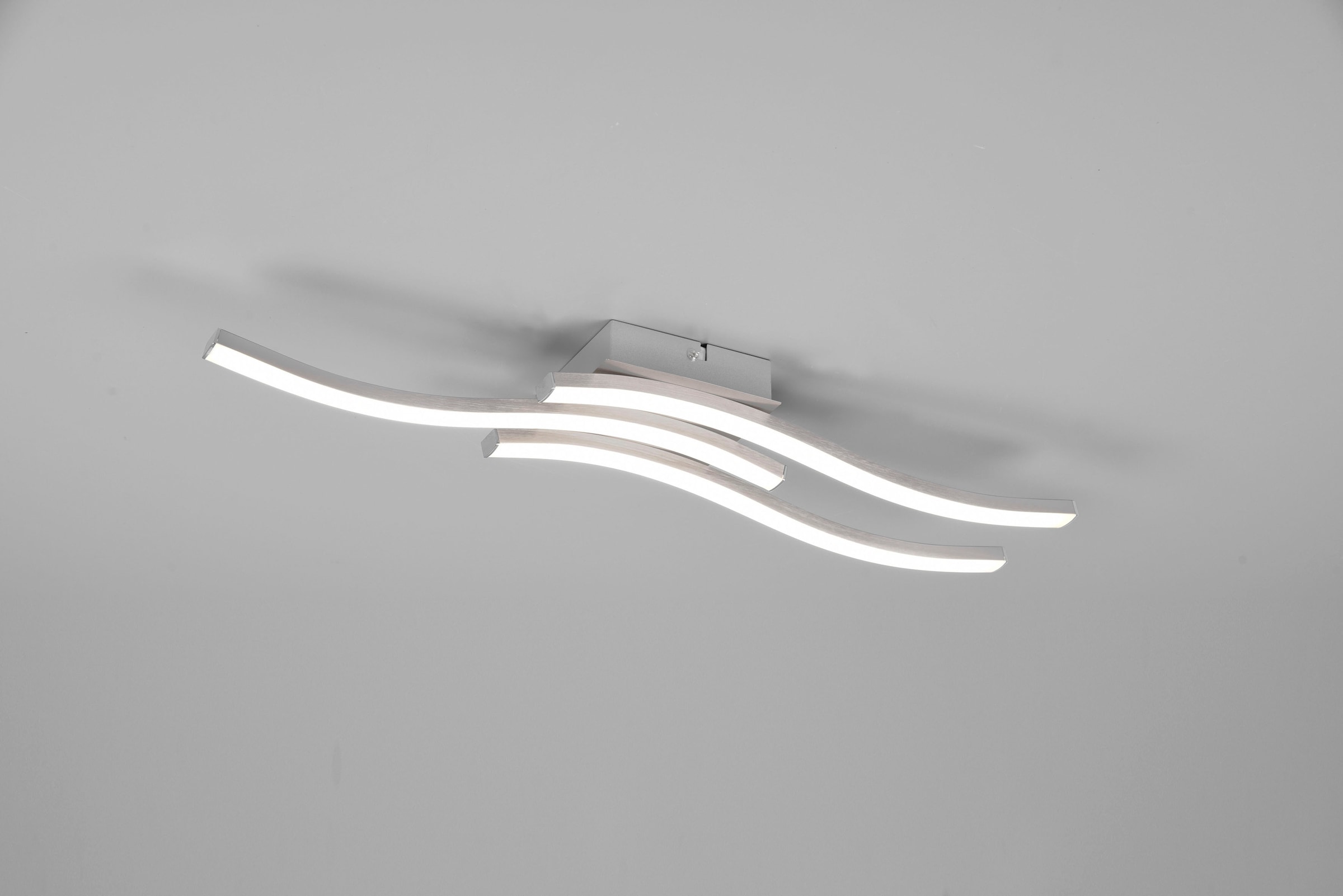 TRIO Leuchten LED Deckenleuchte »Route«, 3 flammig-flammig, moderne Deckenlampe 3-flammig, LEDs mit 3x 500 Lumen