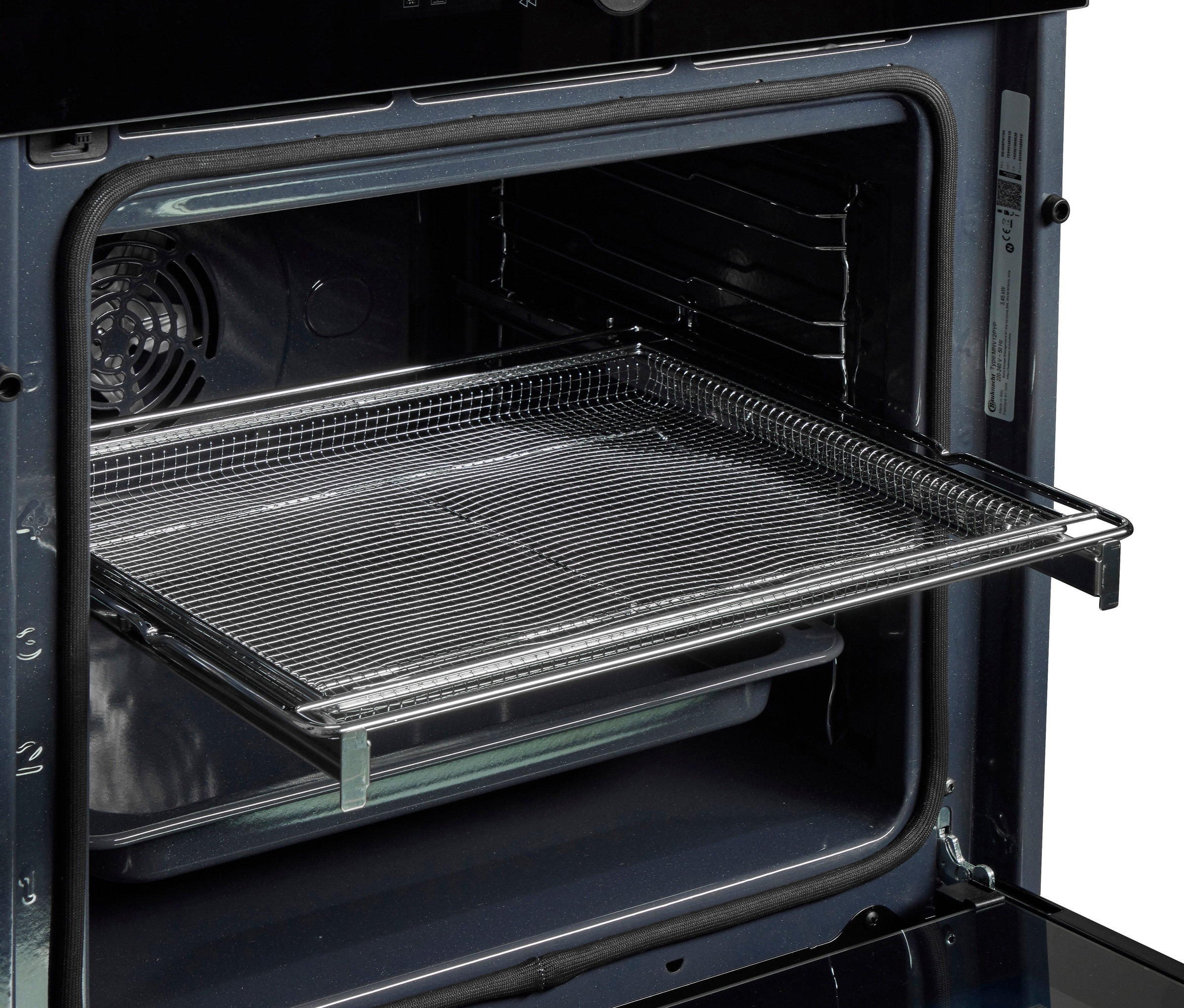 BAUKNECHT Backofen-Set »BAKO 920 Airfry« mit Teilauszug FlexiClean - zwei mühelose Reinigungsfunktionen (Pyrolyse & Hydrolyse) je nach Bedarf Set, 2 Stk. tlg. AirFry-Funktion – die gesündere Alternative zur Fritteuse