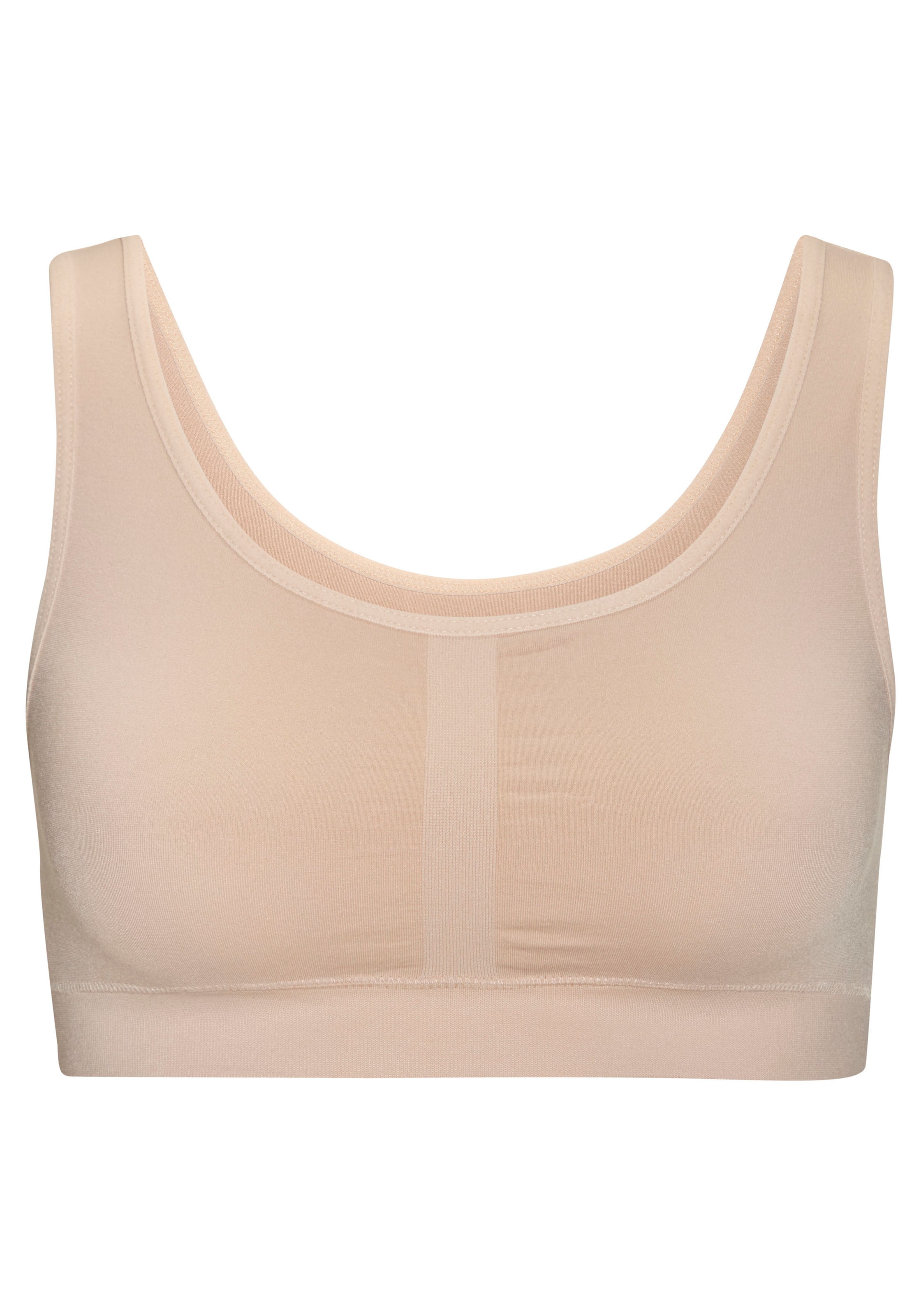 LASCANA Bustier »seamless«, aus weicher Microfaser