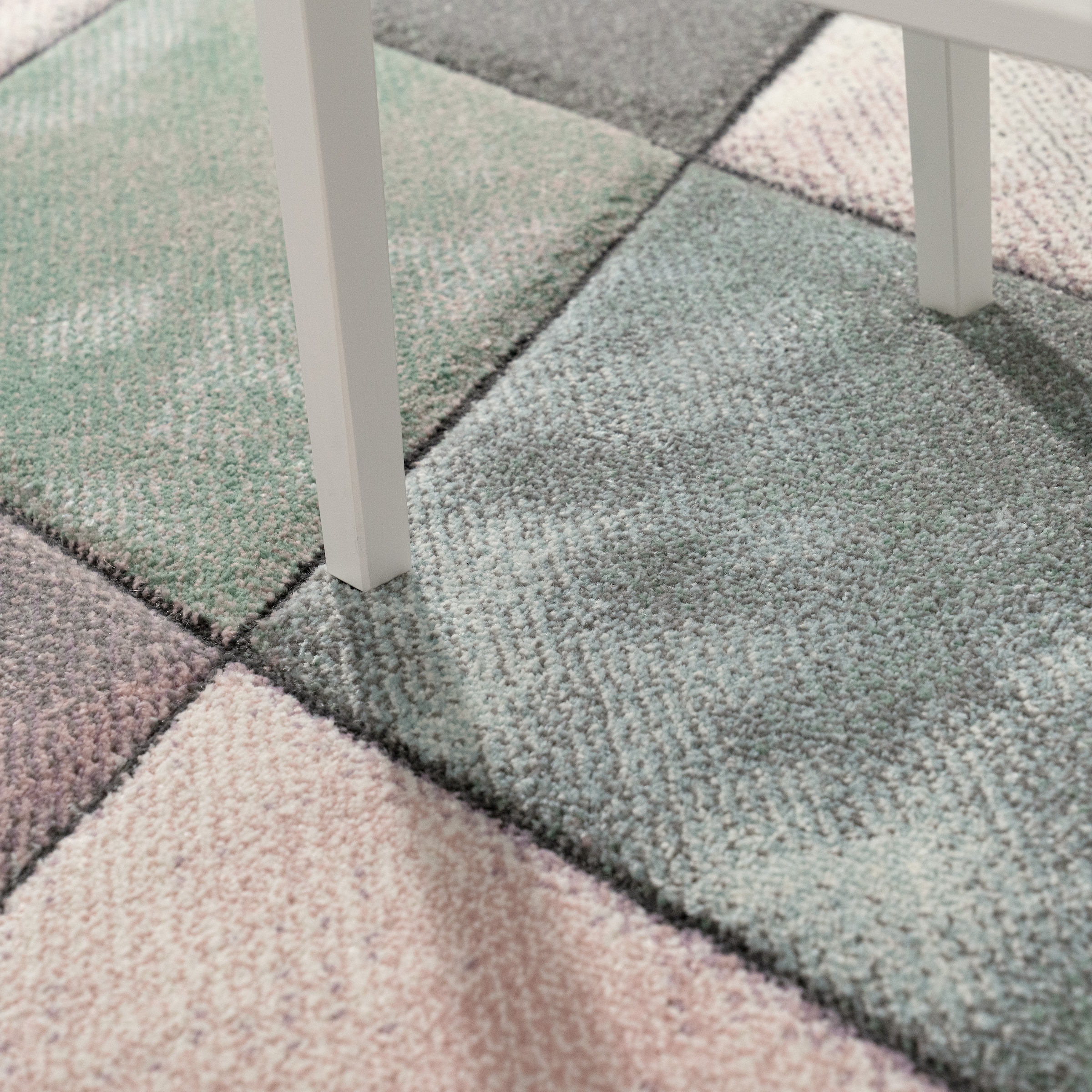 Paco Home Läufer »Lara 238«, rechteckig, 16 mm Höhe, Kurzflor, Pastell-Farben, handgefertigter Konturenschnitt