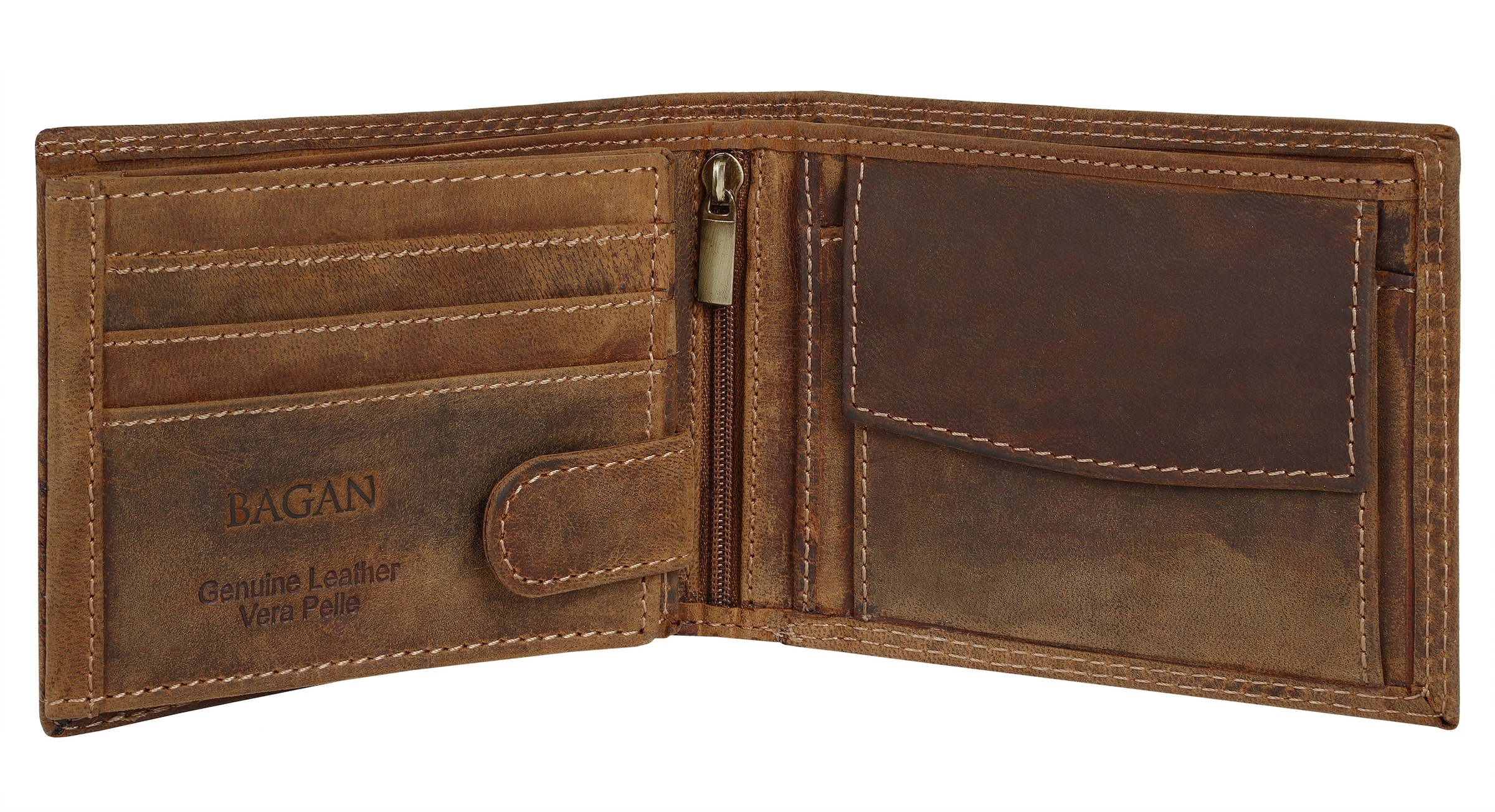 Bagan Geldbörse echt Leder
