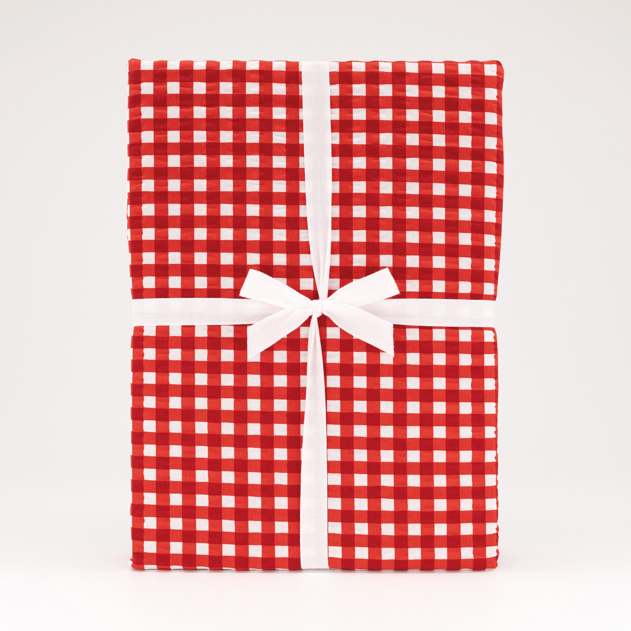 Florella Bettwäsche »Vichy rot  Soft-Seersucker,  100% Baumwolle«