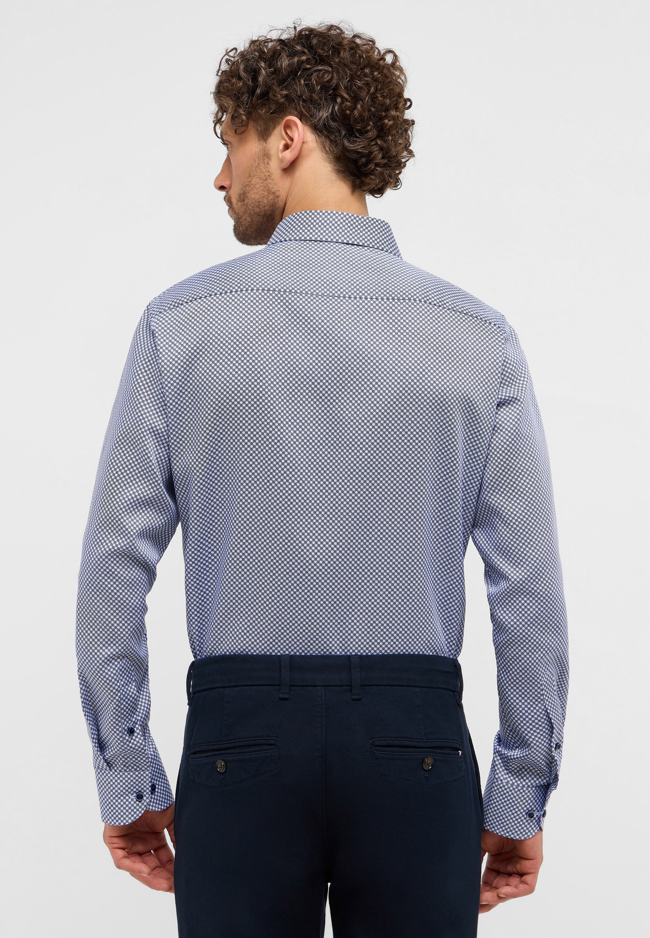 Eterna Langarmhemd »SLIM FIT«, NON IRON (bügelfrei)