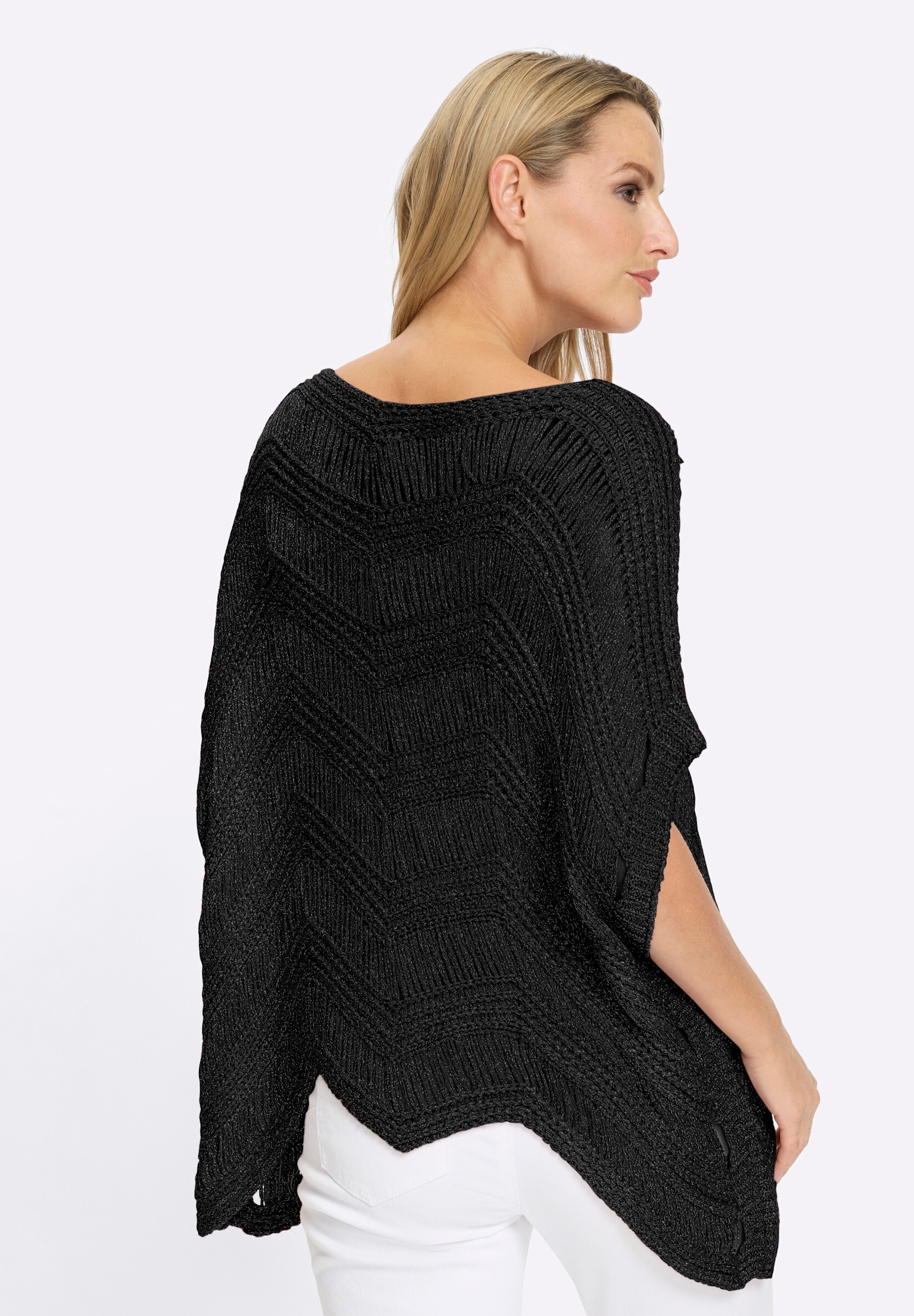heine Strickpullover »Pullover Oversize-Pullover mit Glanzgarn«