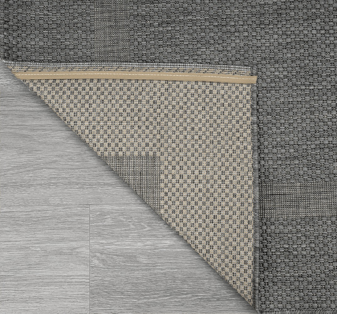 the carpet Teppich »Mistra round«, rund, 1 mm Höhe, moderner robuster In und Outdoor Teppich