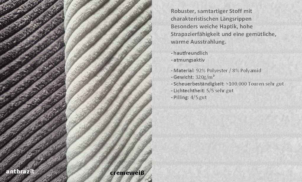 hapo Boxspringbett »Helsinki in verschiedenen Breiten und Härtegraden erhältlich« Bett mit samtartigem Stoff bezogen, inkl. Topper