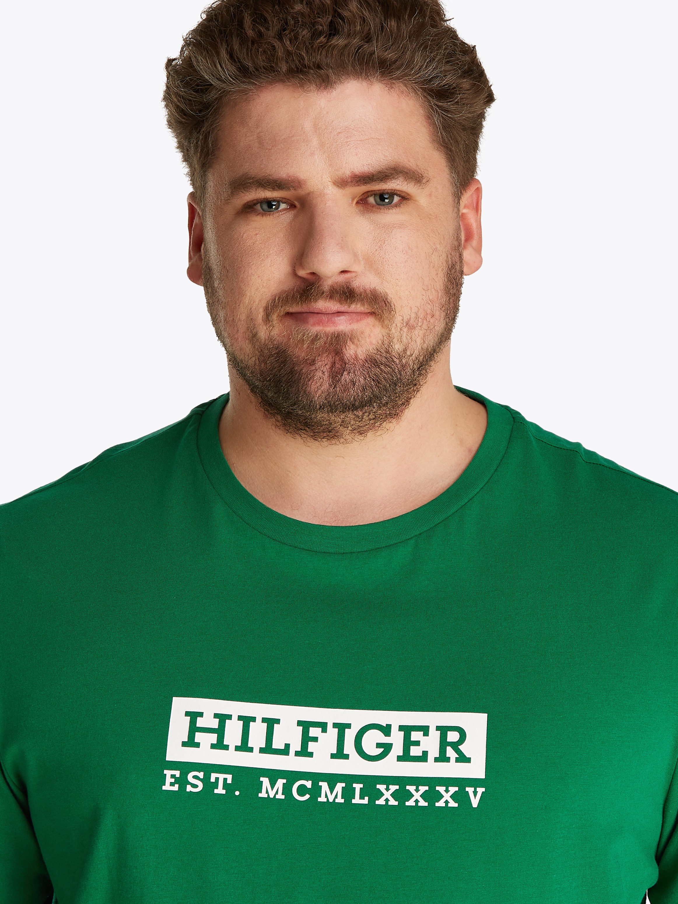 Tommy Hilfiger Big & Tall Kurzarmshirt »BT-COLOUR TO COLOR GRAPHIC TEE-B«, Große Größen