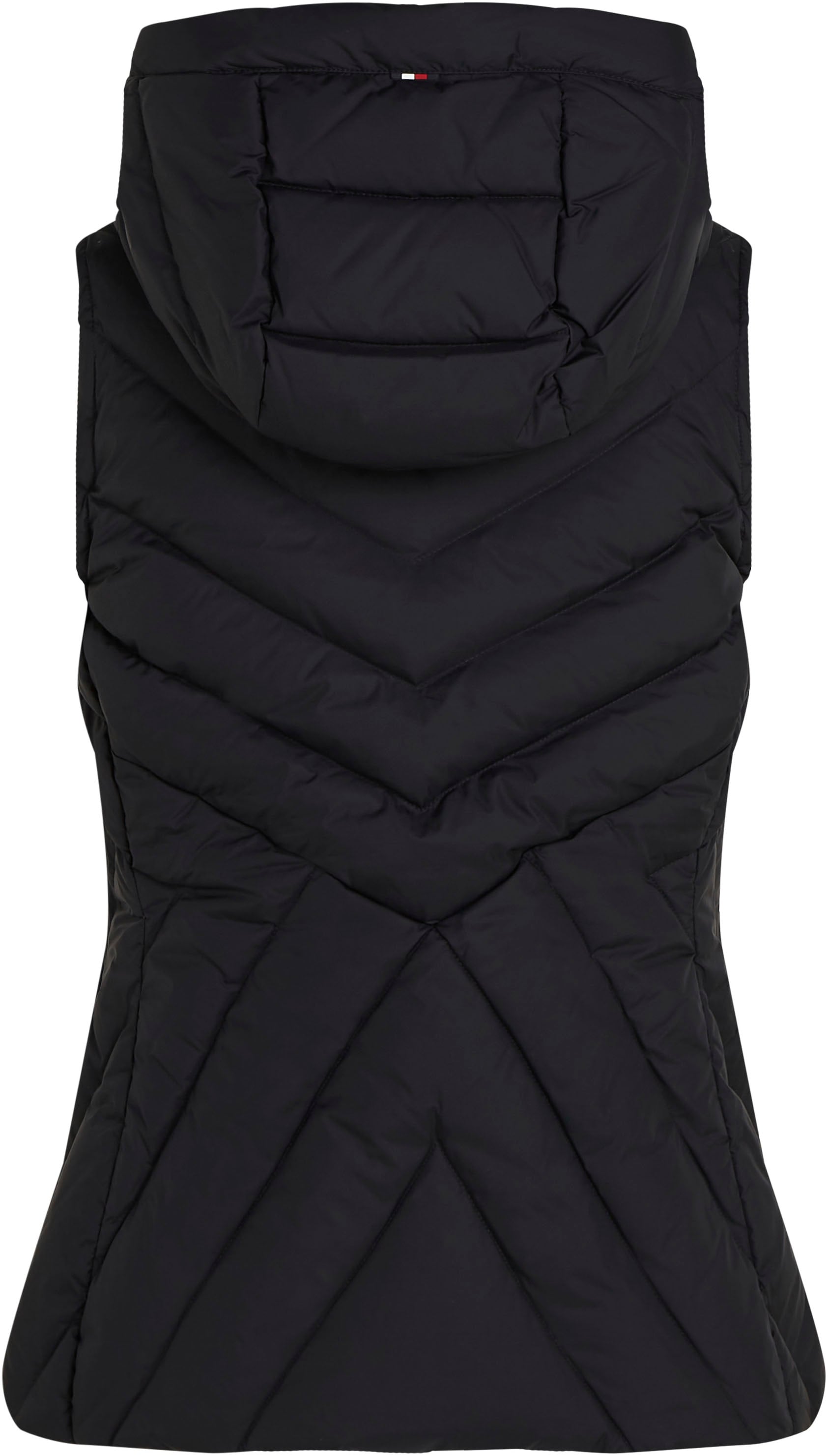 Tommy Hilfiger Steppweste »CHEVRON MW PADDED VEST«, mit mittelstarker Wattierung und Tommy Hilfiger Markenlabel