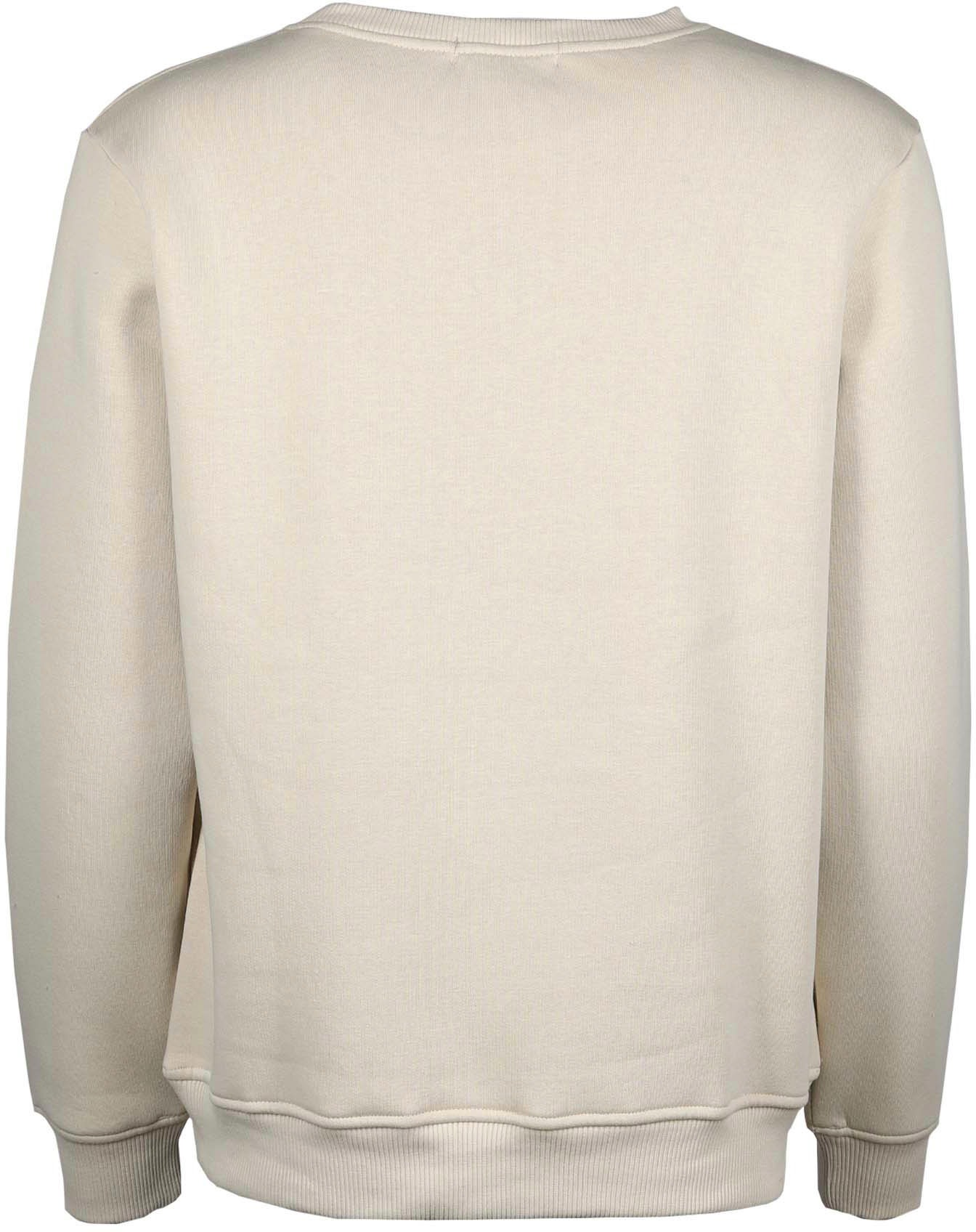 Zwillingsherz Sweatshirt, Rundhalsausschnitt, Langarm, Baumwollmischung