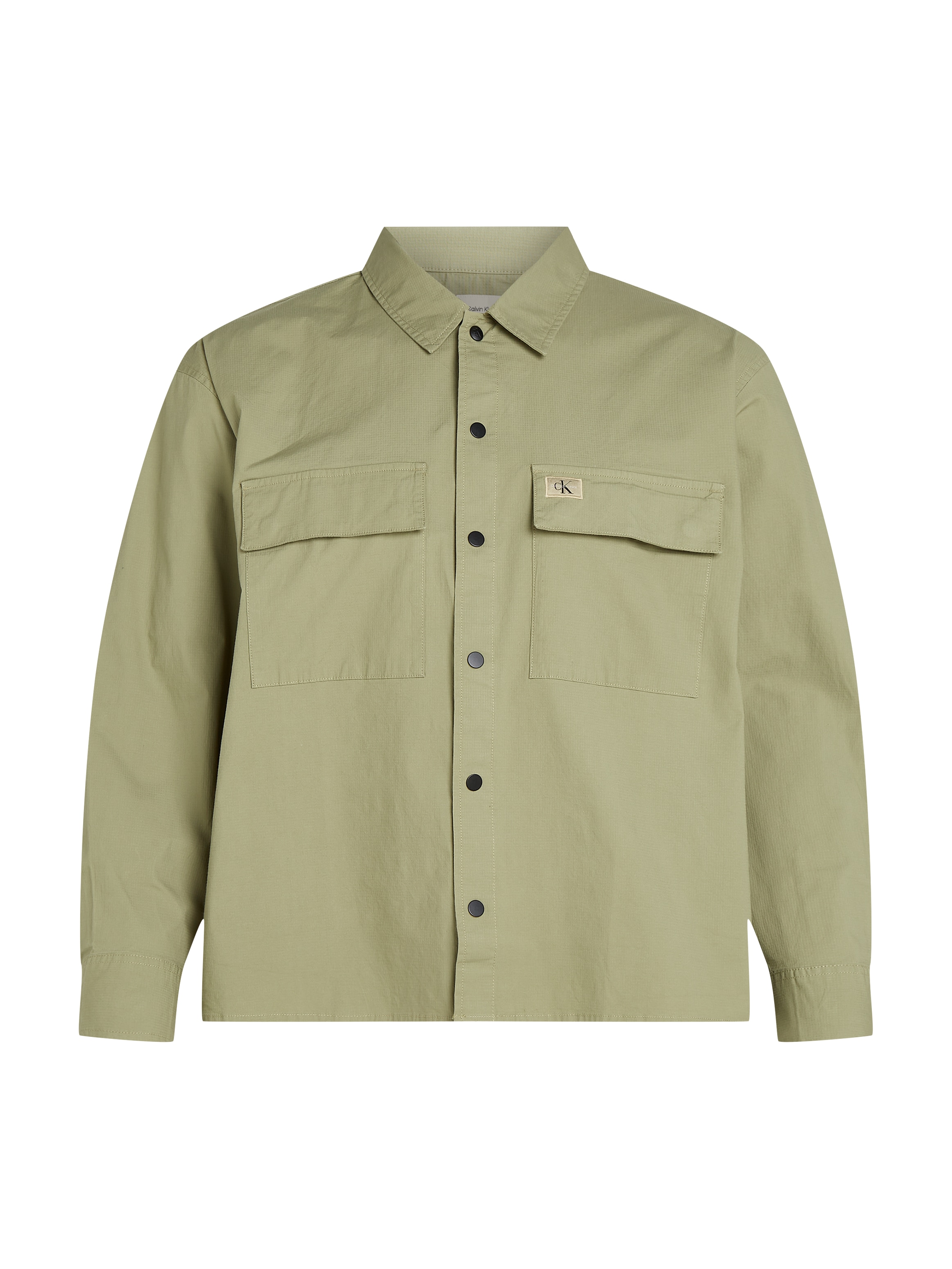 Calvin Klein Jeans Plus Langarmhemd »PLUS CARGO OVERSHIRT«, in großen Größen