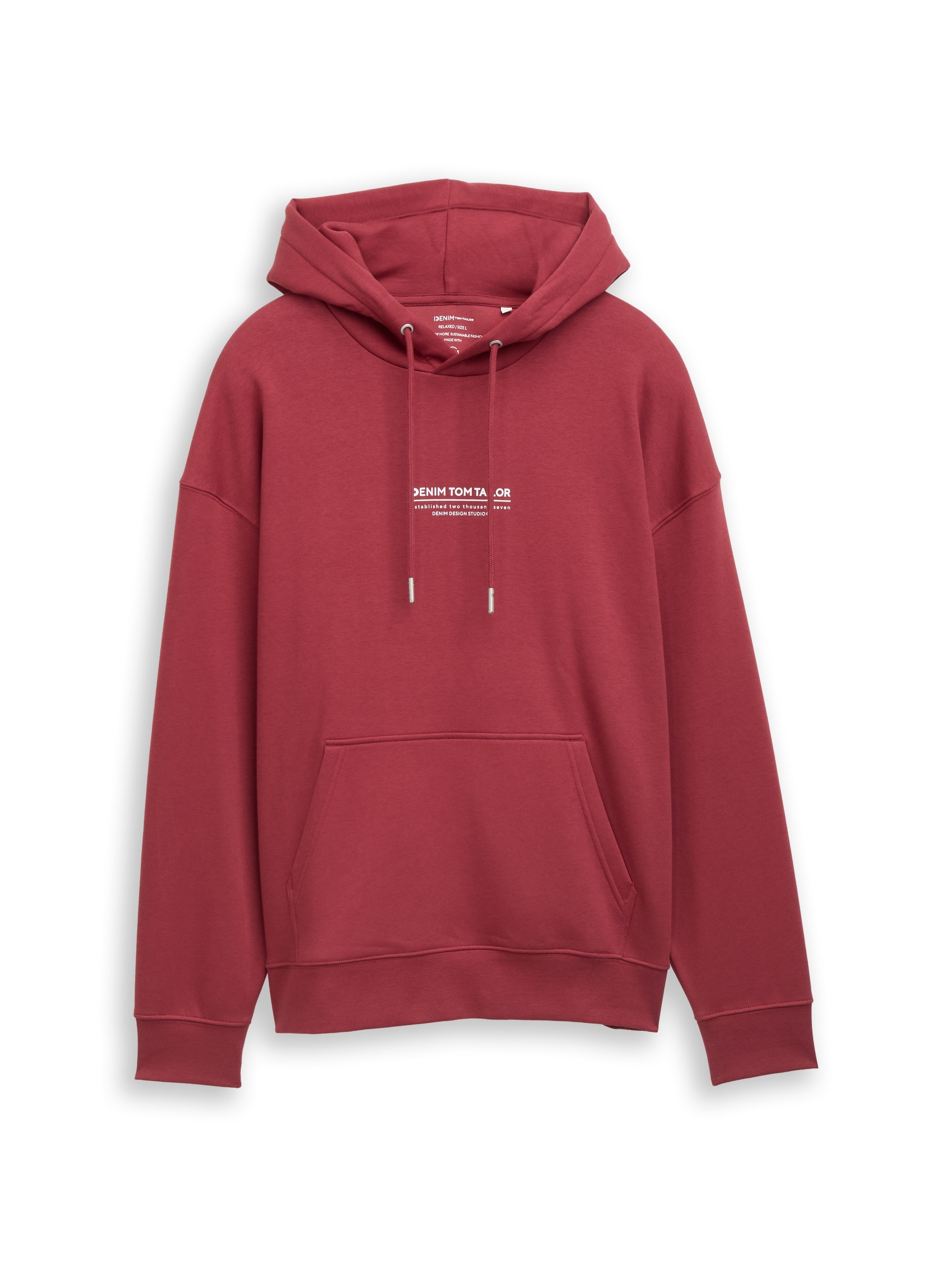 TOM TAILOR Denim Hoodie , mit Logo Print
