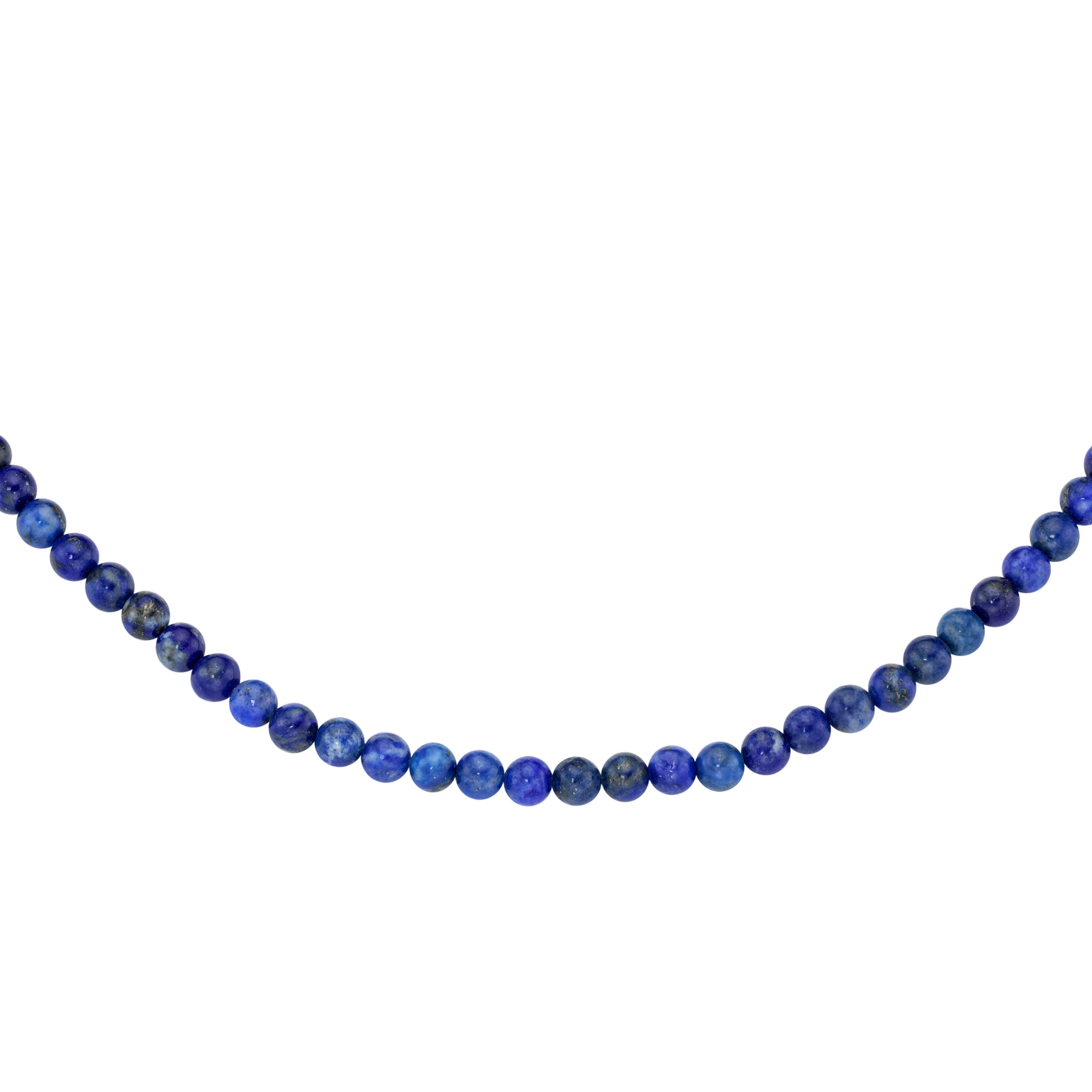 GIORGIO MARTELLO MILANO Kette ohne Anhänger »Kette blaue Lapis-Kugeln, Silber 925«