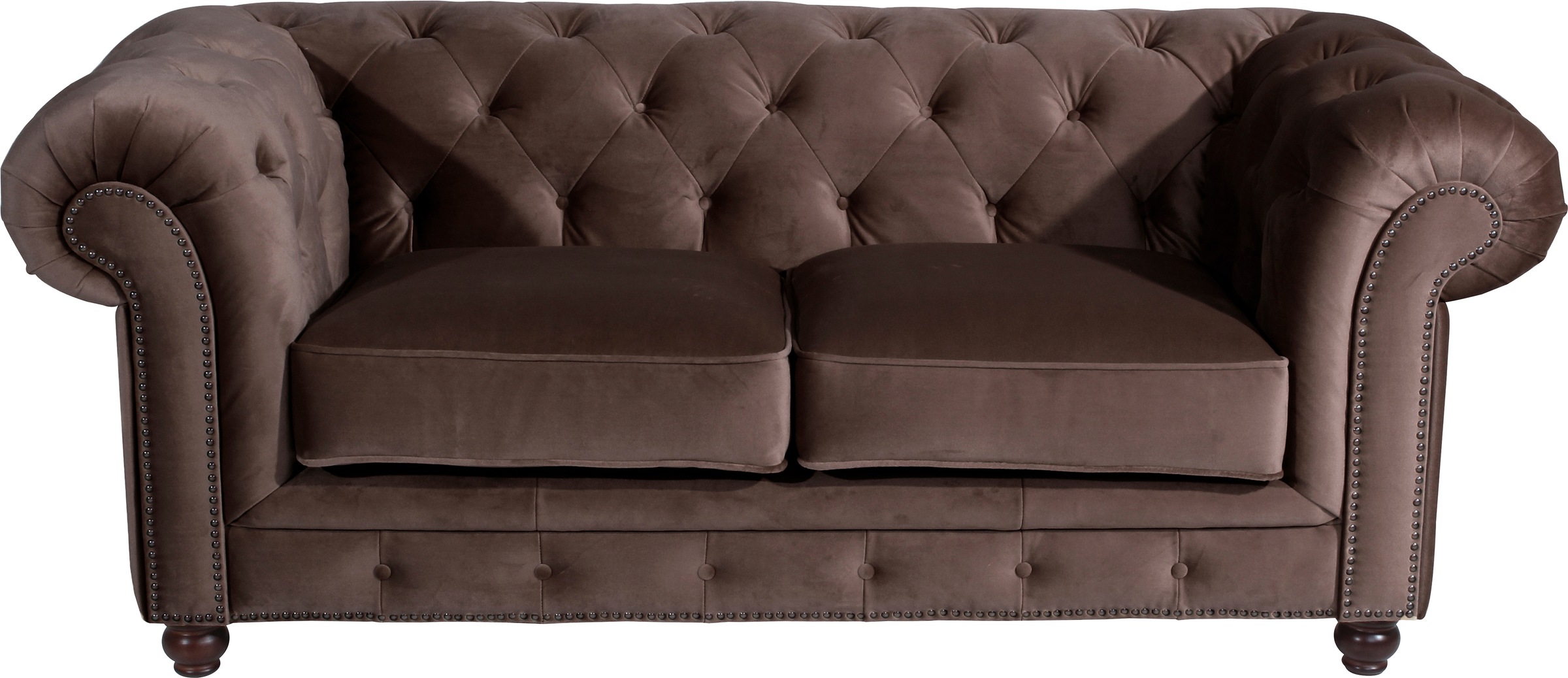 Max Winzer® Polstergarnitur »Old England Chesterfield, hochwertig und elegant«, (3 tlg.), mit edler Knopfheftung, 3-tlg.