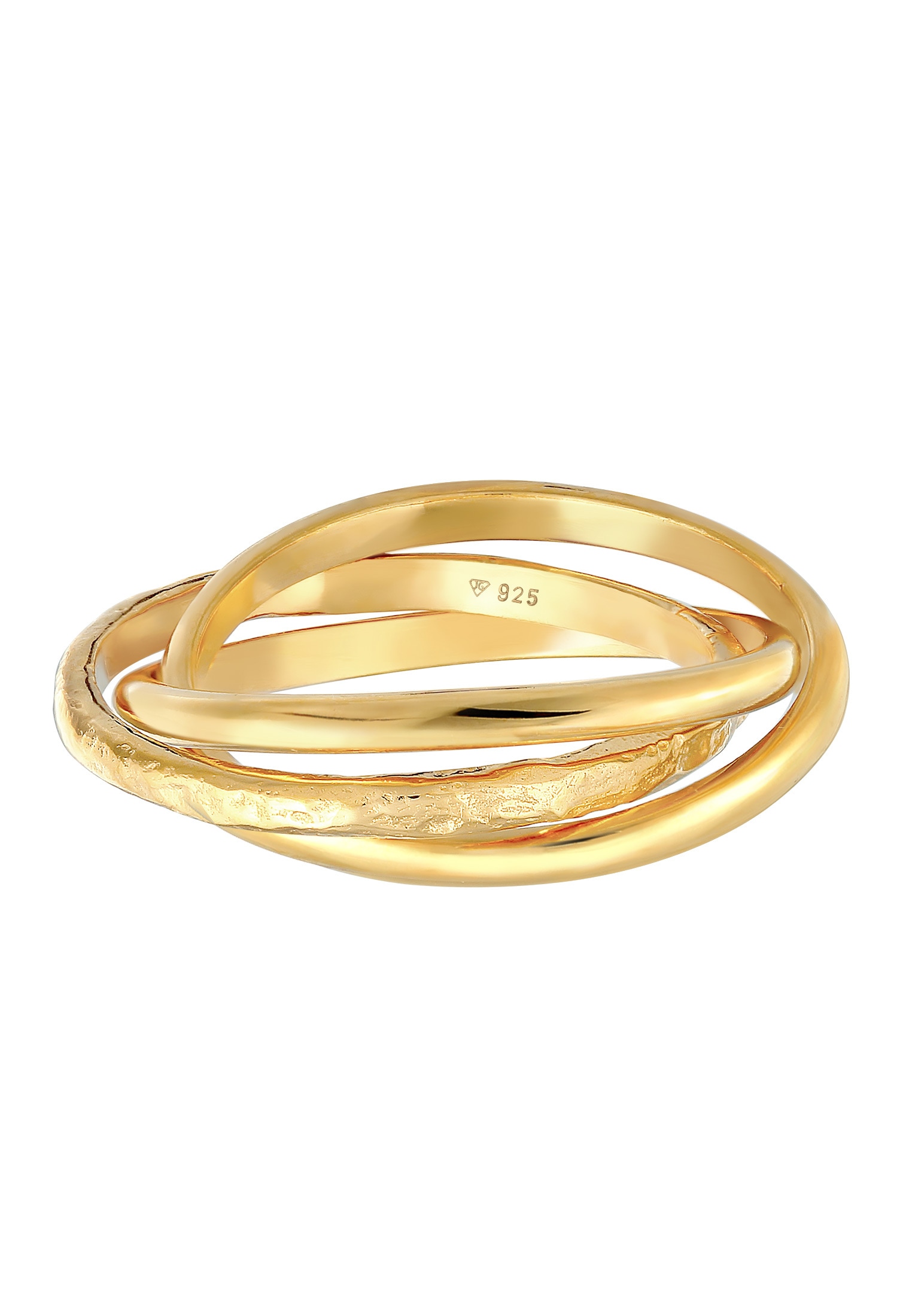 Elli Silberring »Ring Basic Wickelring Trend Trinity 925 Silber«