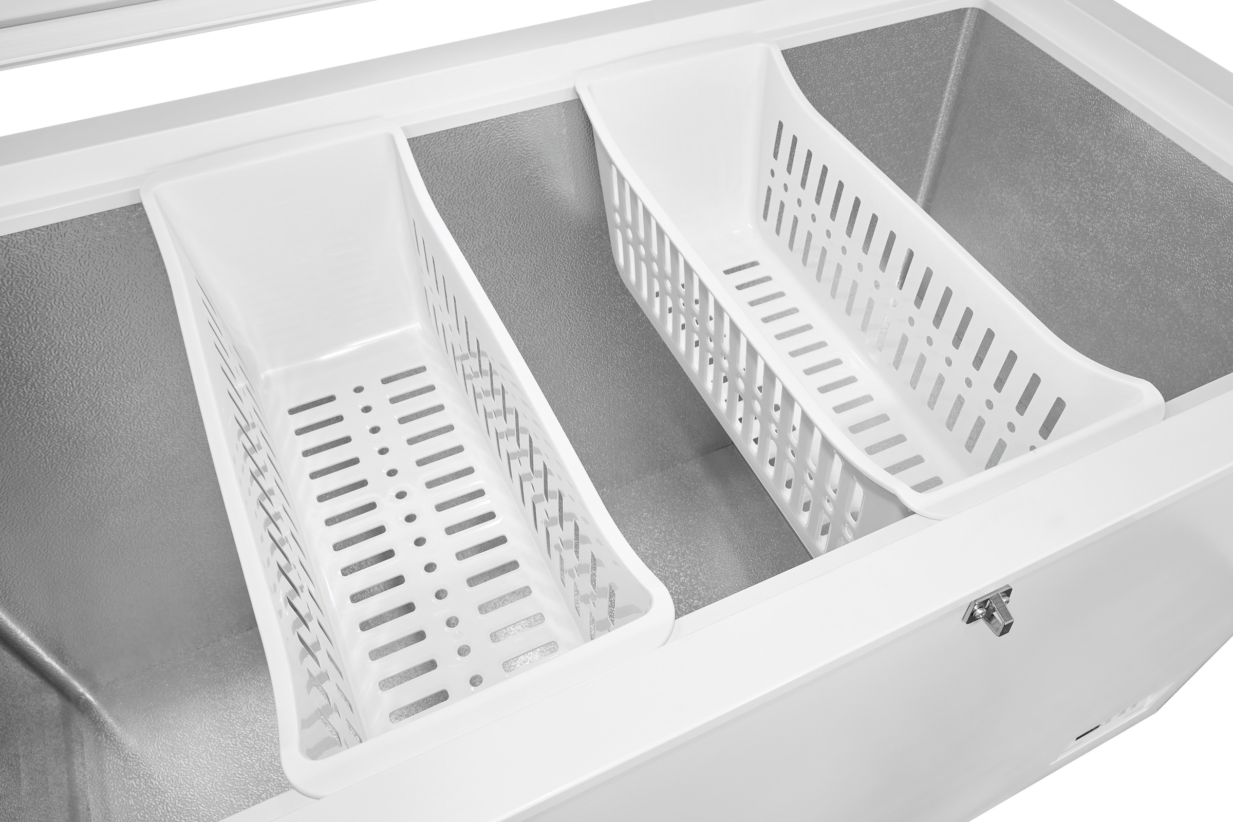 exquisit Gefriertruhe »GT400-HE-041E weiss«, 85 cm hoch, 130 cm breit, mit Türschloss