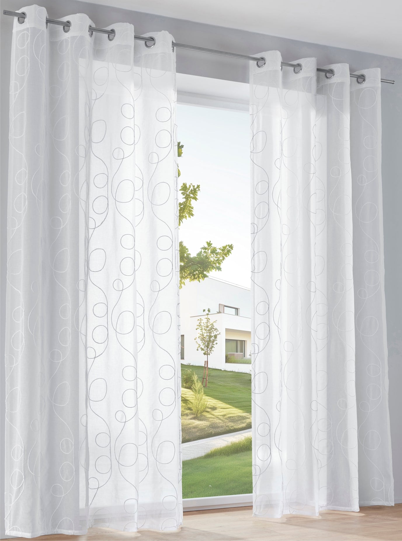 Decoratieve vitrage