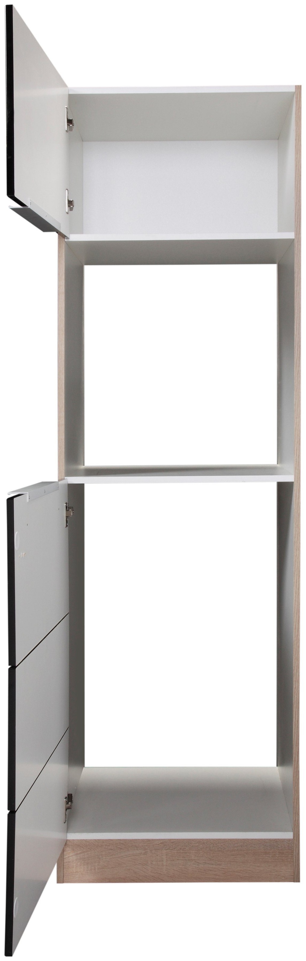 KOCHSTATION Backofen/Kühlumbauschrank »KS-Brindisi« 60 cm breit, 200 cm hoch
