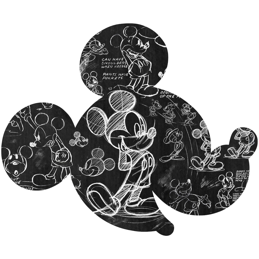 Komar Vliestapete »Mickey Head Illustration«