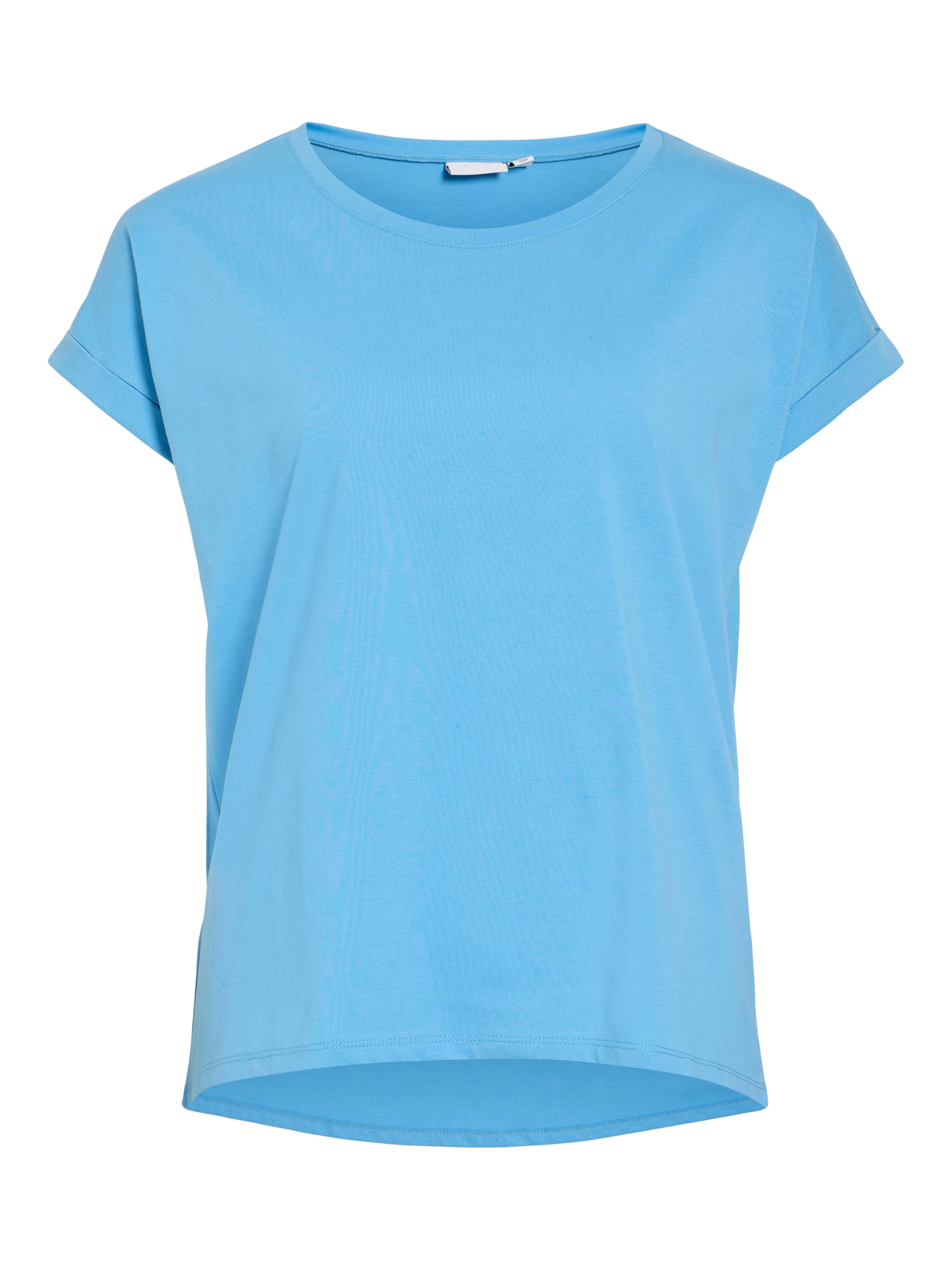 Vila Rundhalsshirt »VIDREAMERS NEW PURE T-SHIRT/SU-NOOS« Baumwollmischung, regular fit