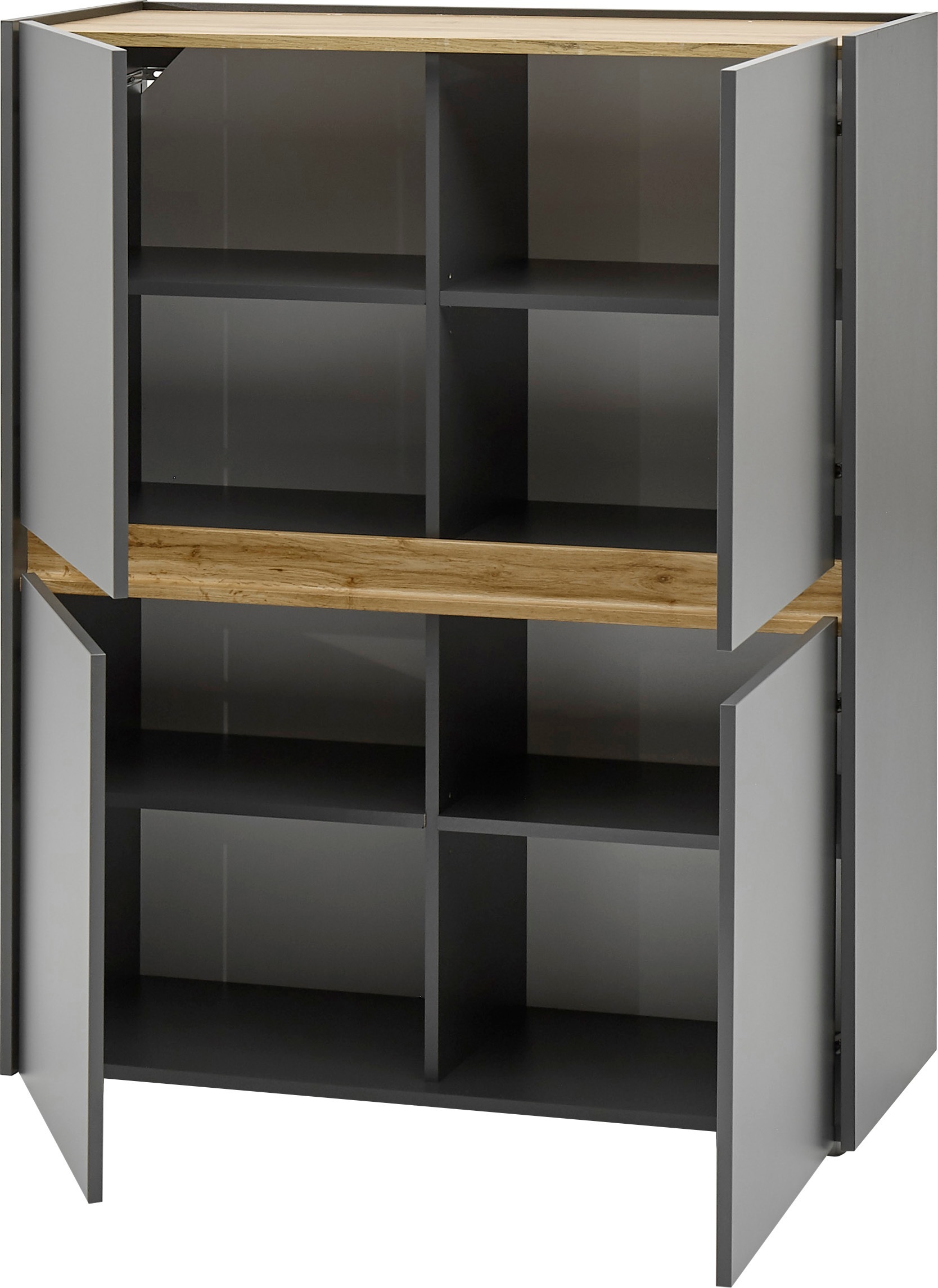 INOSIGN Büromöbel-Set »CiTY/GiRON«, (Set, 5 tlg.), Home Office, Wandsekretär