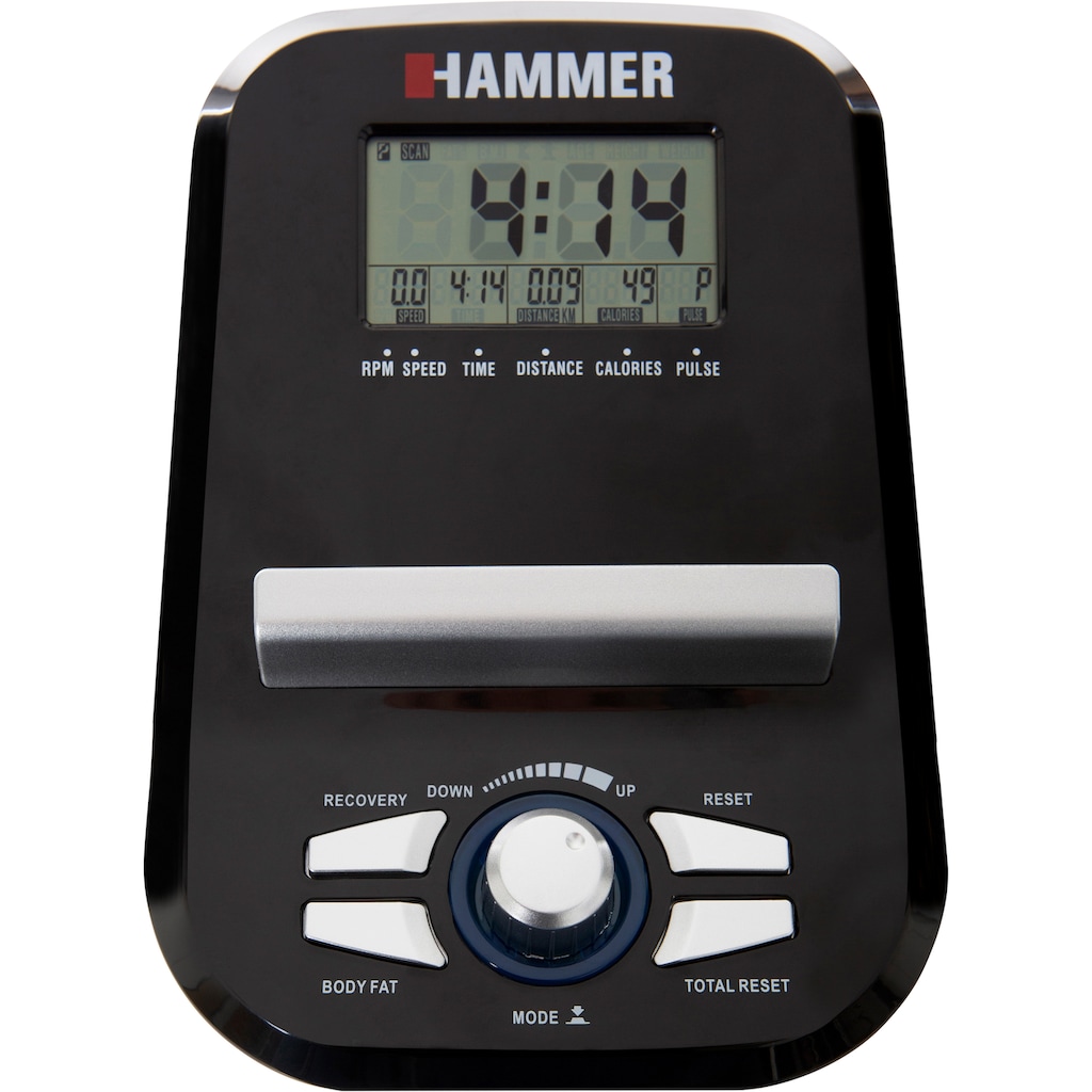Hammer Crosstrainer »Ellyptech CT3«, mit Computer und Smartphonehalterung, Fitness-Apps per Smarthphone/Tablet