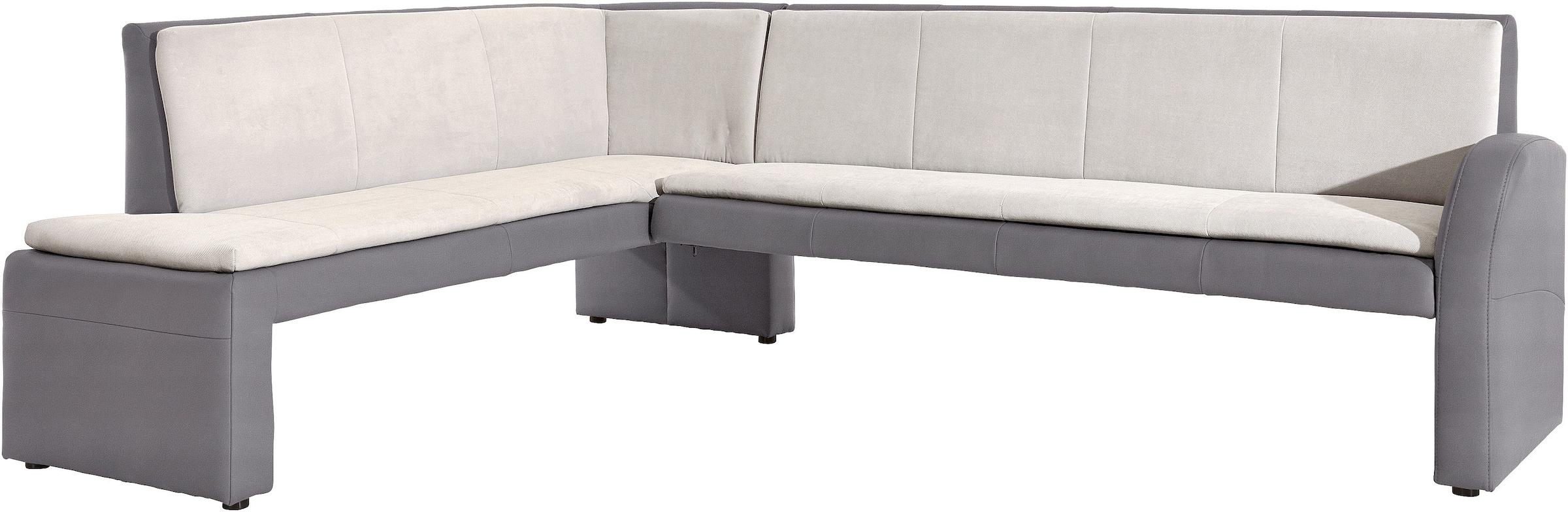 exxpo - sofa fashion Eckbank »Cortado, elegant und modern mit hohem Sitzkomfort«, hohe Bodenfreiheit, schöne Detailverarbeitung, wahlweise Lederbezug