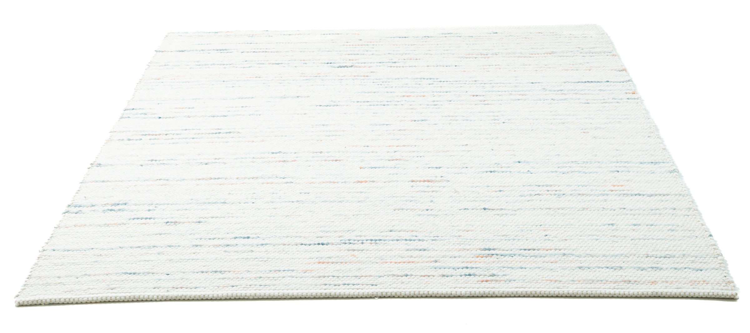 Sansibar Wollteppich »Hörnum«, rechteckig, Handweb handgewebt reine Teppich, Wolle, meliert, gewalkte