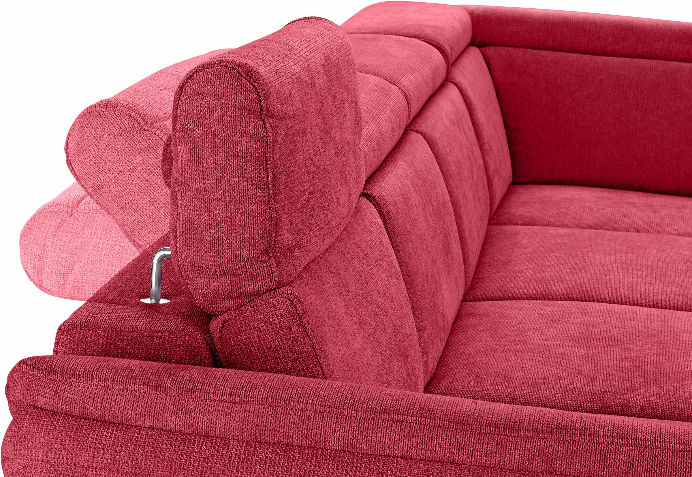 sit&more Wohnlandschaft »Avignon U-Form«, wahlweise mit Bettfunktion und Stauraum, inklusive Kopfteilverstellung
