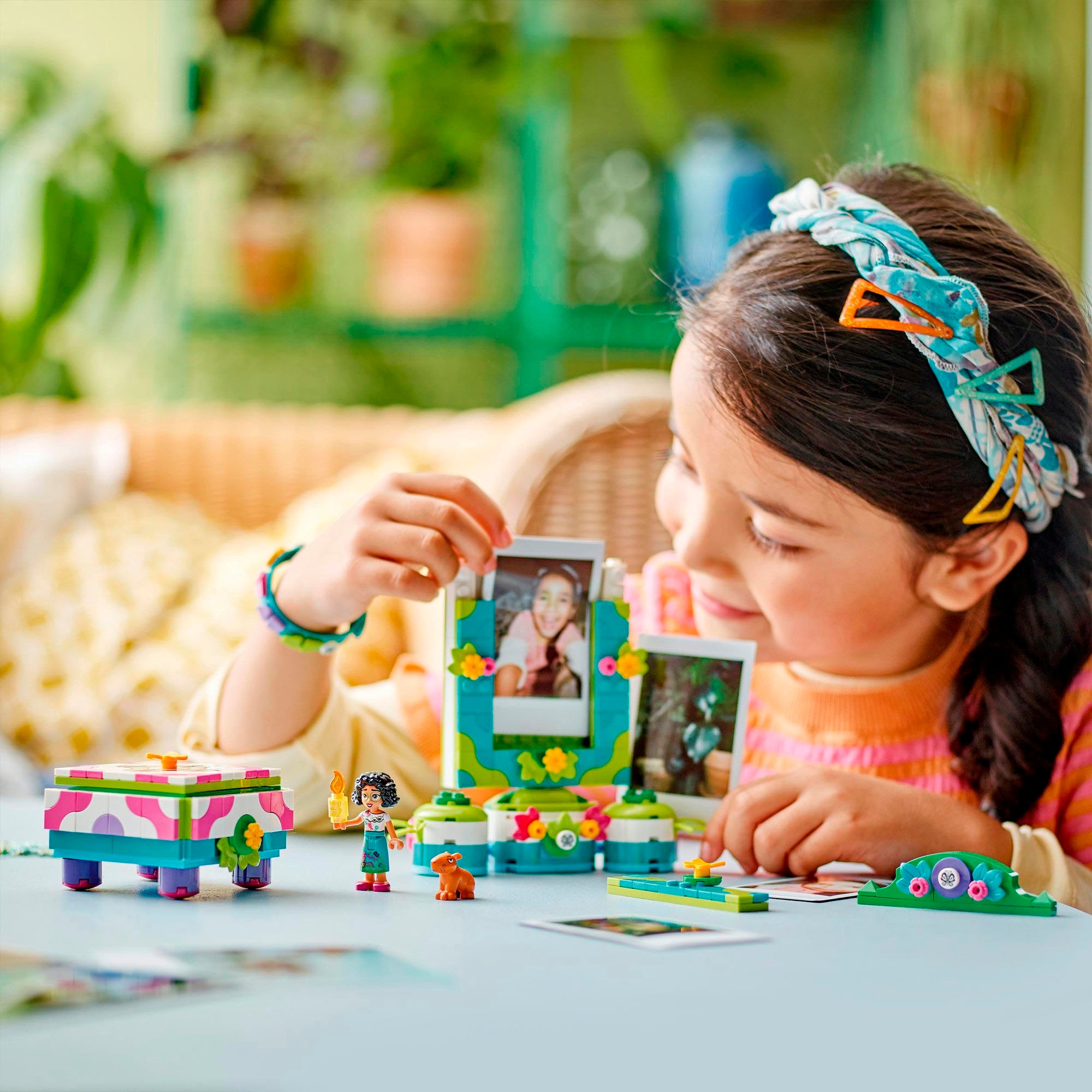 LEGO® Konstruktionsspielsteine »Mirabels Fotorahmen und Schmuckkassette (43239), LEGO® Disney Classic«, (334 St.), Made in Europe