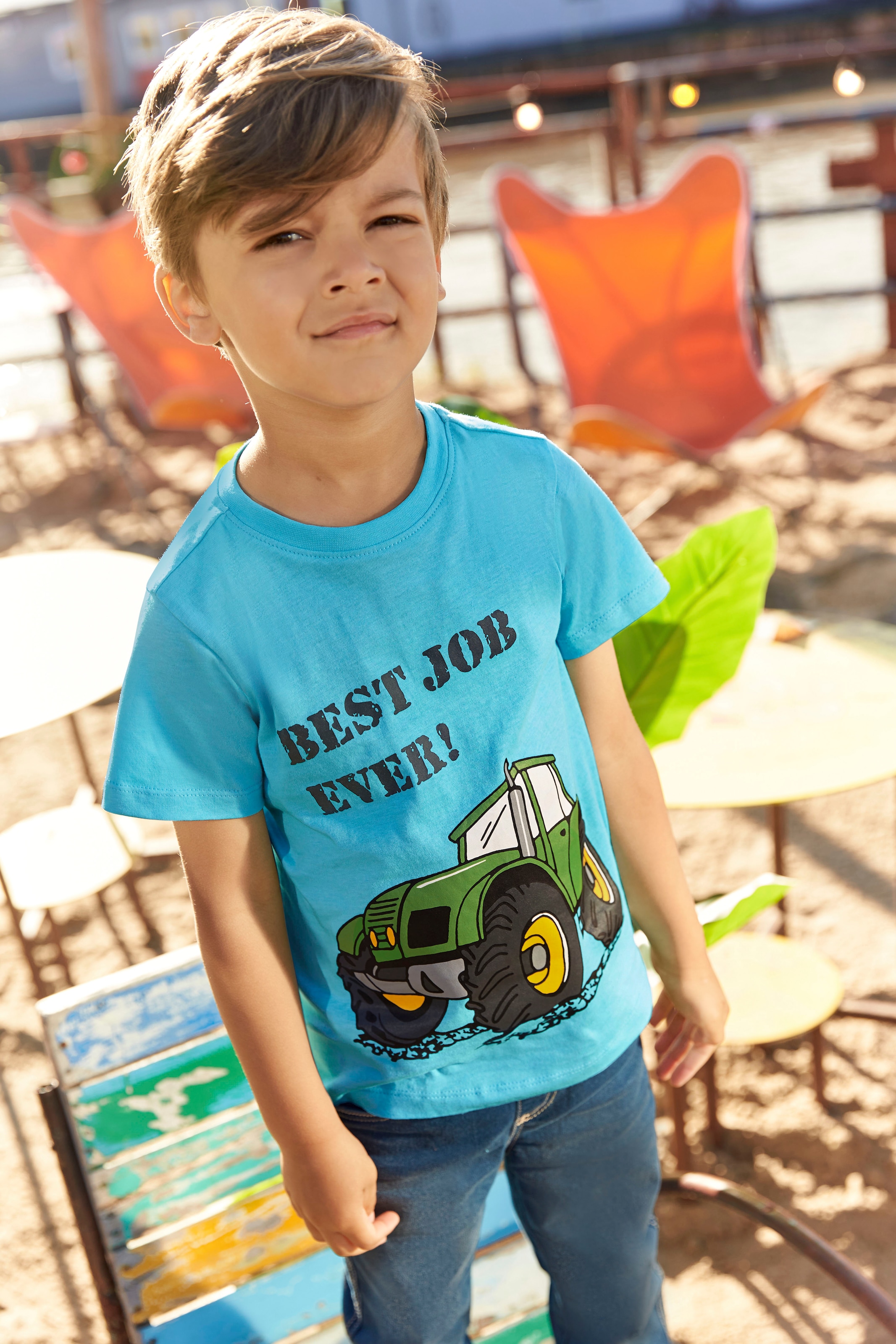 KIDSWORLD T-Shirt »BEST JOB EVER!«