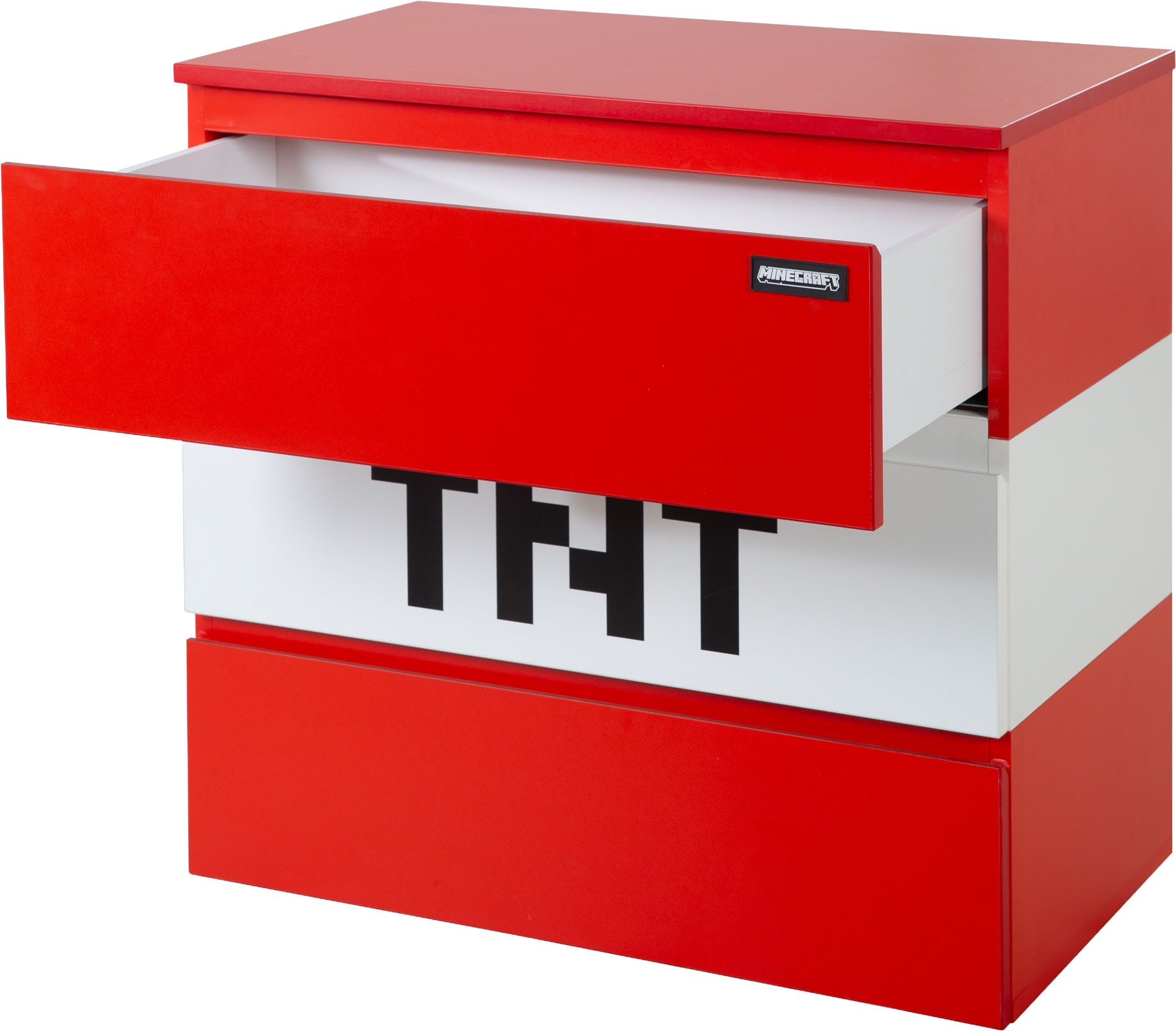 Phoenix Kommode »Minecraft TNT Kommode« inkl Beleuchtung
