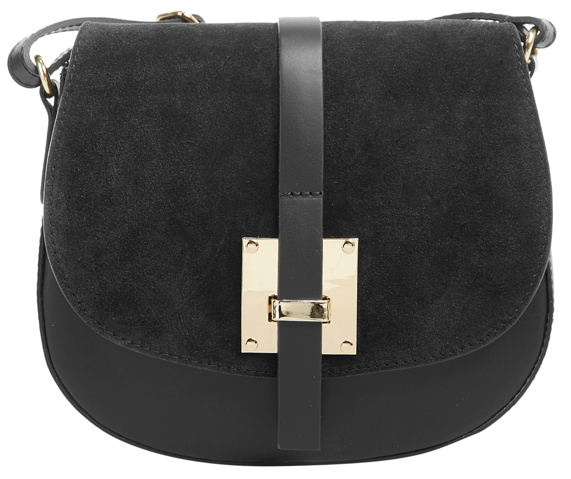 Cluty Umhängetasche "CLUTY Damen echt Leder, Made in Italy" echt Leder, Made in Italy