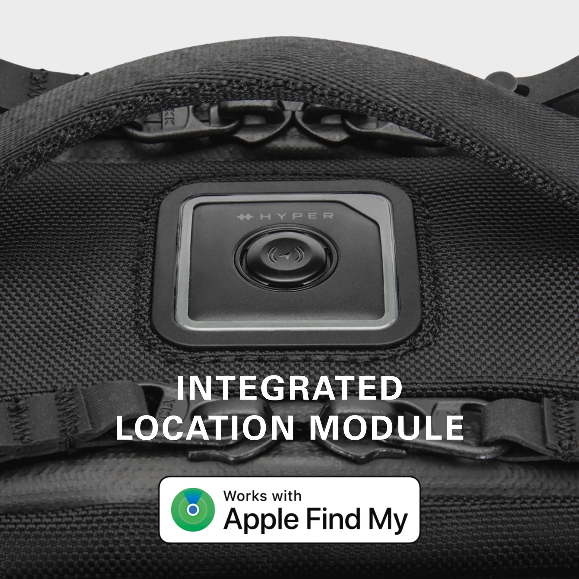 Hyper Notebook-Rucksack »HyperPack Pro Rucksack«, mit integriertem GPS Tracker works with Apple Find My