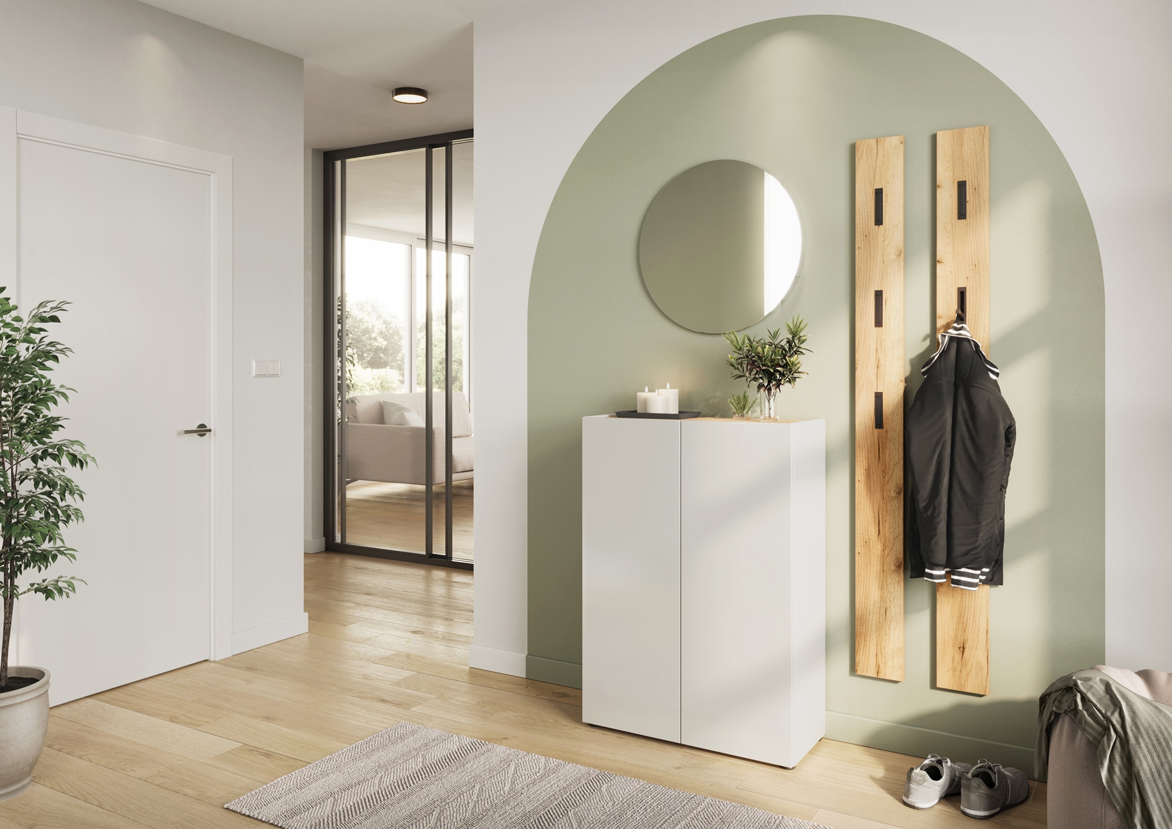 GERMANIA Schuhschrank »GW-Alviano« 1 Stk. tlg. Platz für bis zu 12 Paar Schuhe