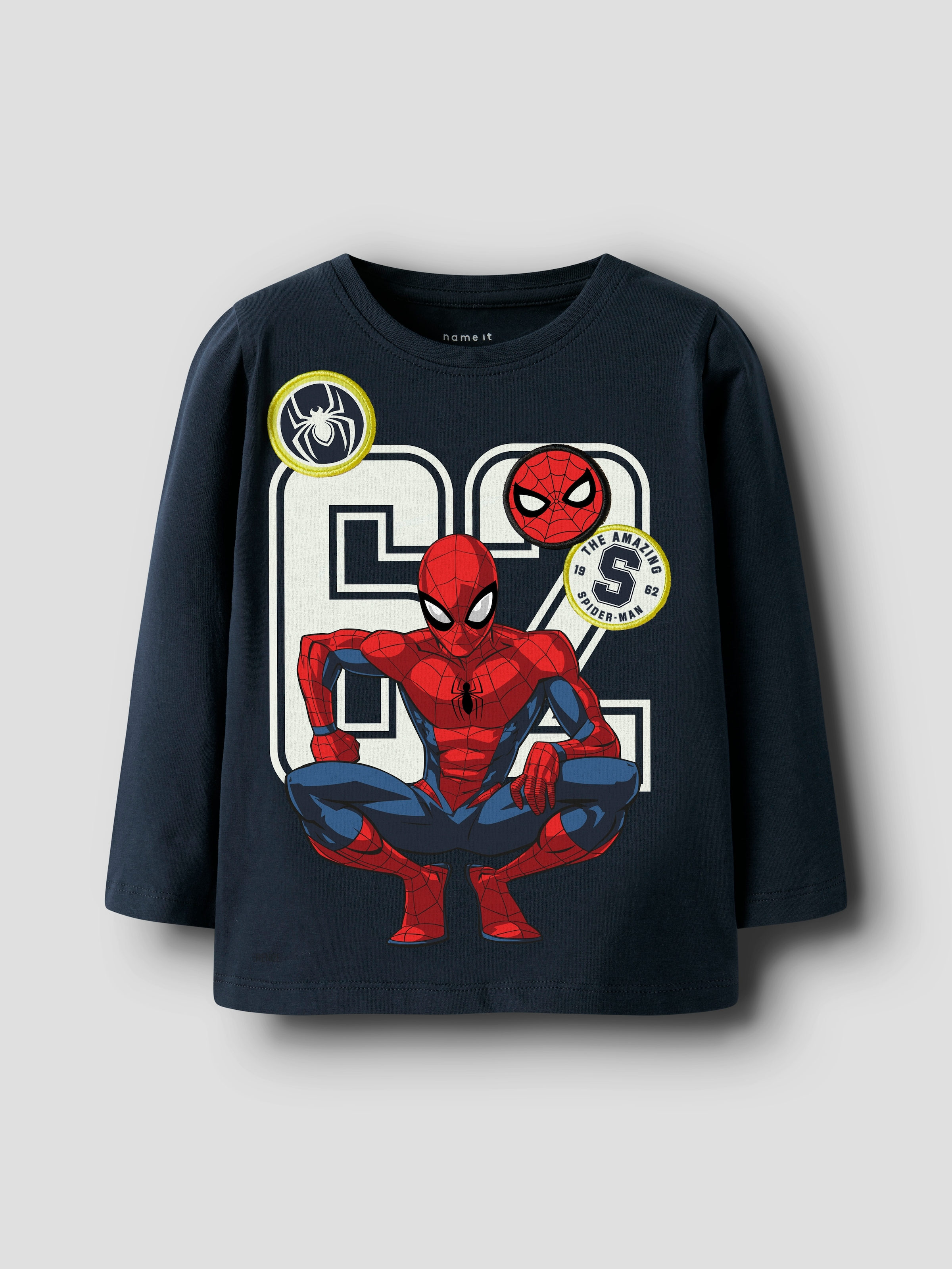 Name It T-Shirt »NMMDEEP SPIDER LS NREG TOP BOX NOOS MAR«