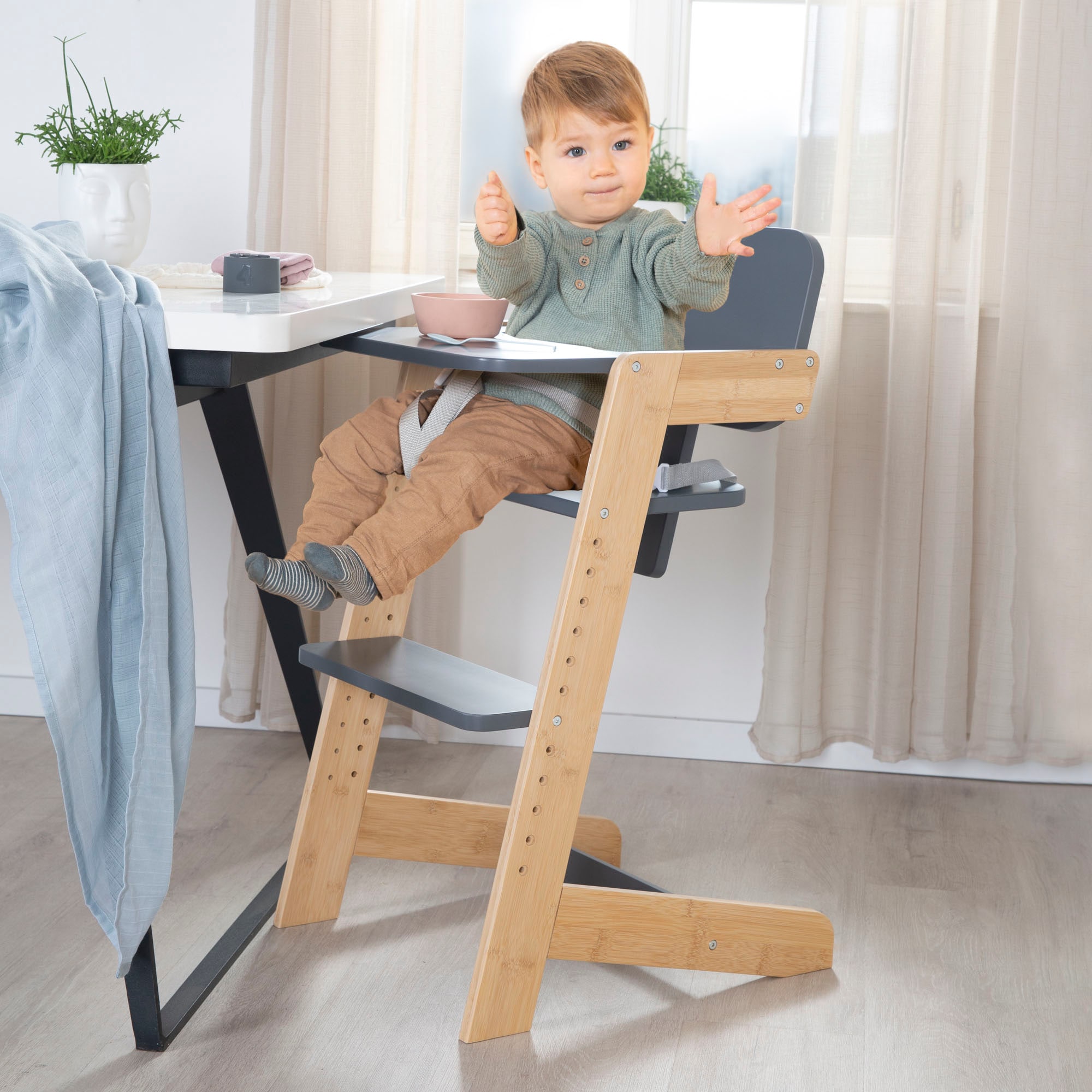 roba® Hochstuhl »Lernturm Nature Up« ()