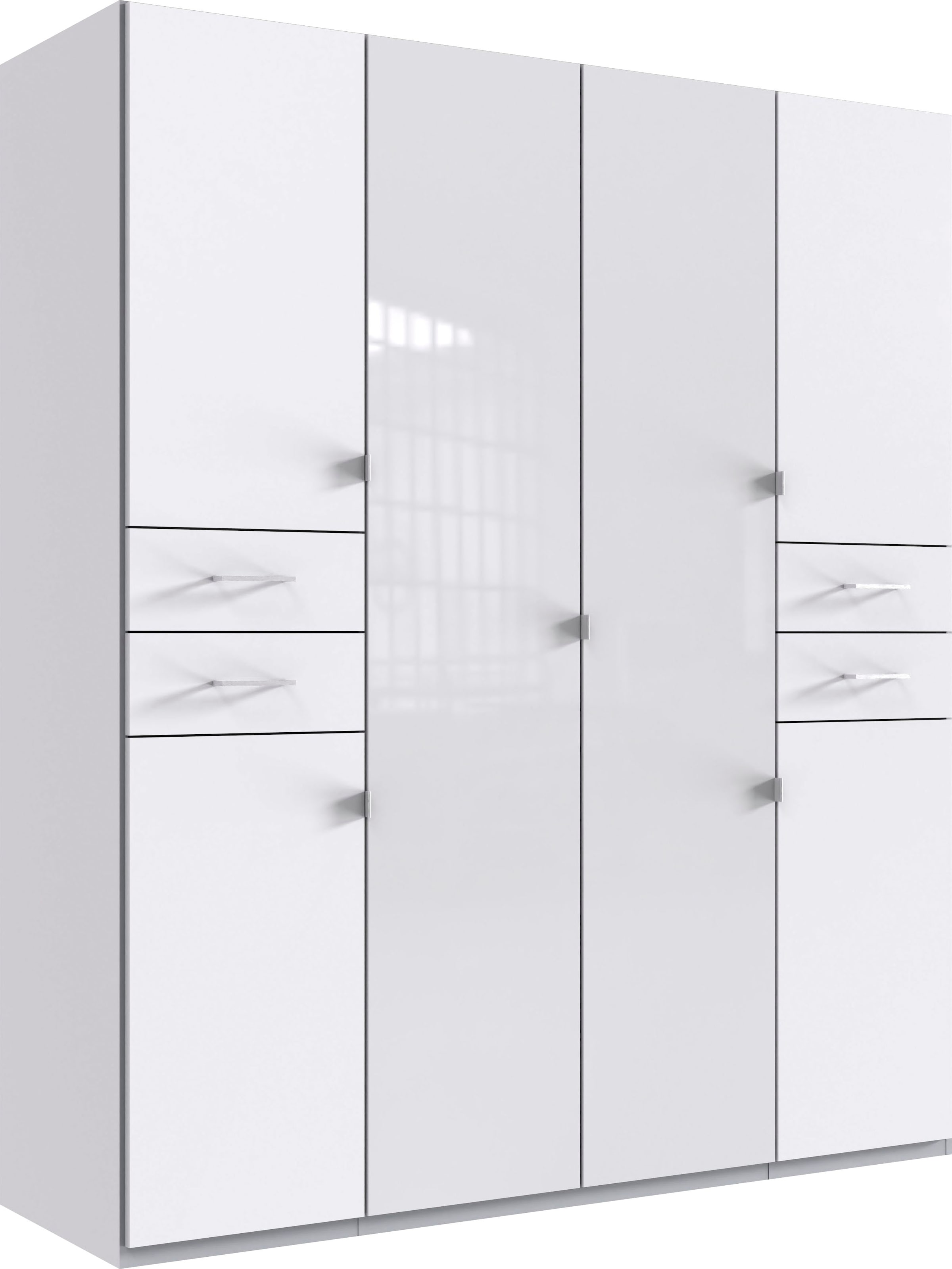Wimex Drehtürenschrank »Danzig«, mit Schubladen auf bequemer Höhe, mit  Glastüren auf Raten bestellen | Drehtürenschränke