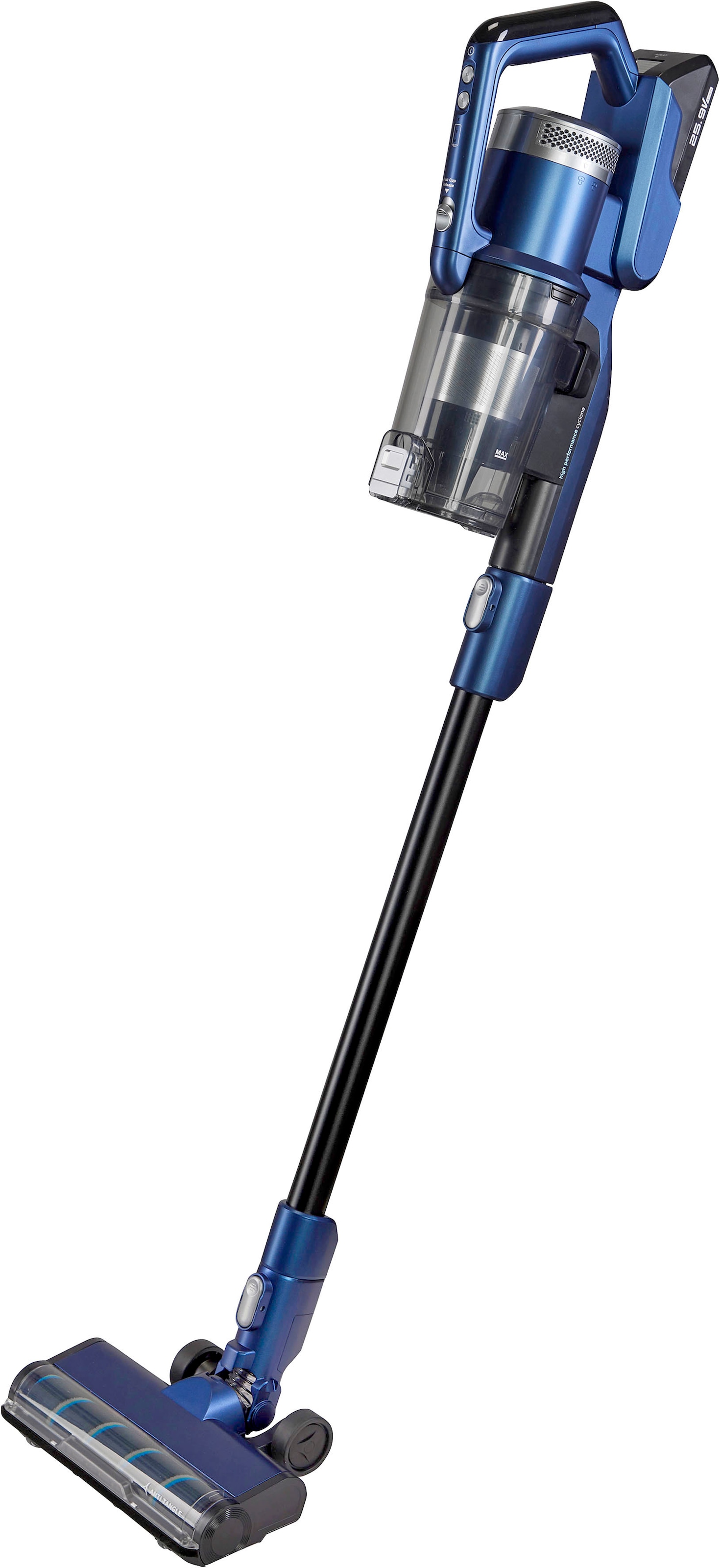 Hanseatic Akku-Stielstaubsauger »HVSS350600SMC mit Absaugstation, bis zu 60 min. Akkulaufzeit«, Düse mit LED Beleuchtung, mit Auto Empty Funktion