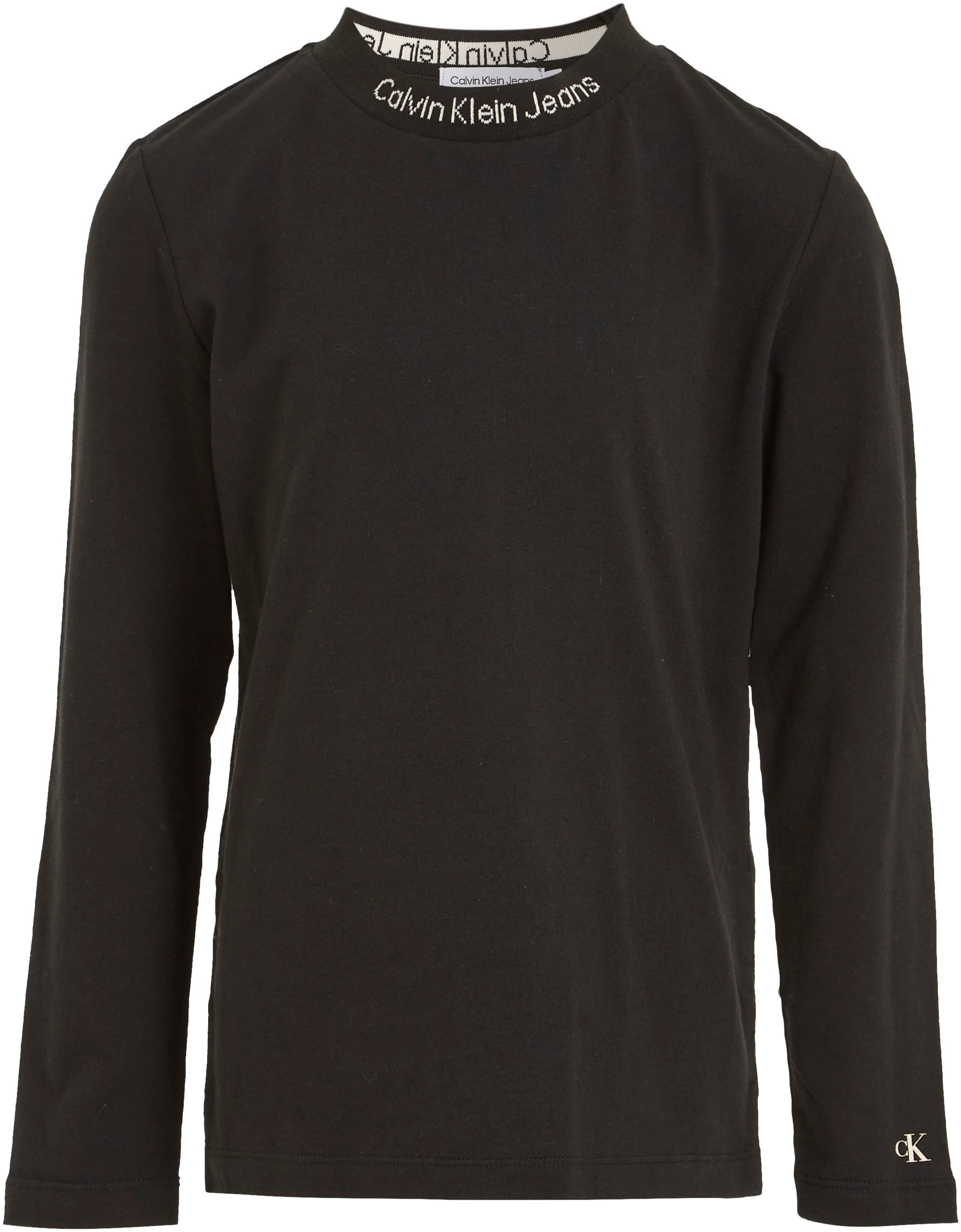 Calvin Klein Jeans Langarmshirt »INTARSIA LOGO LS T-SHIRT« bei ♕ | T-Shirts