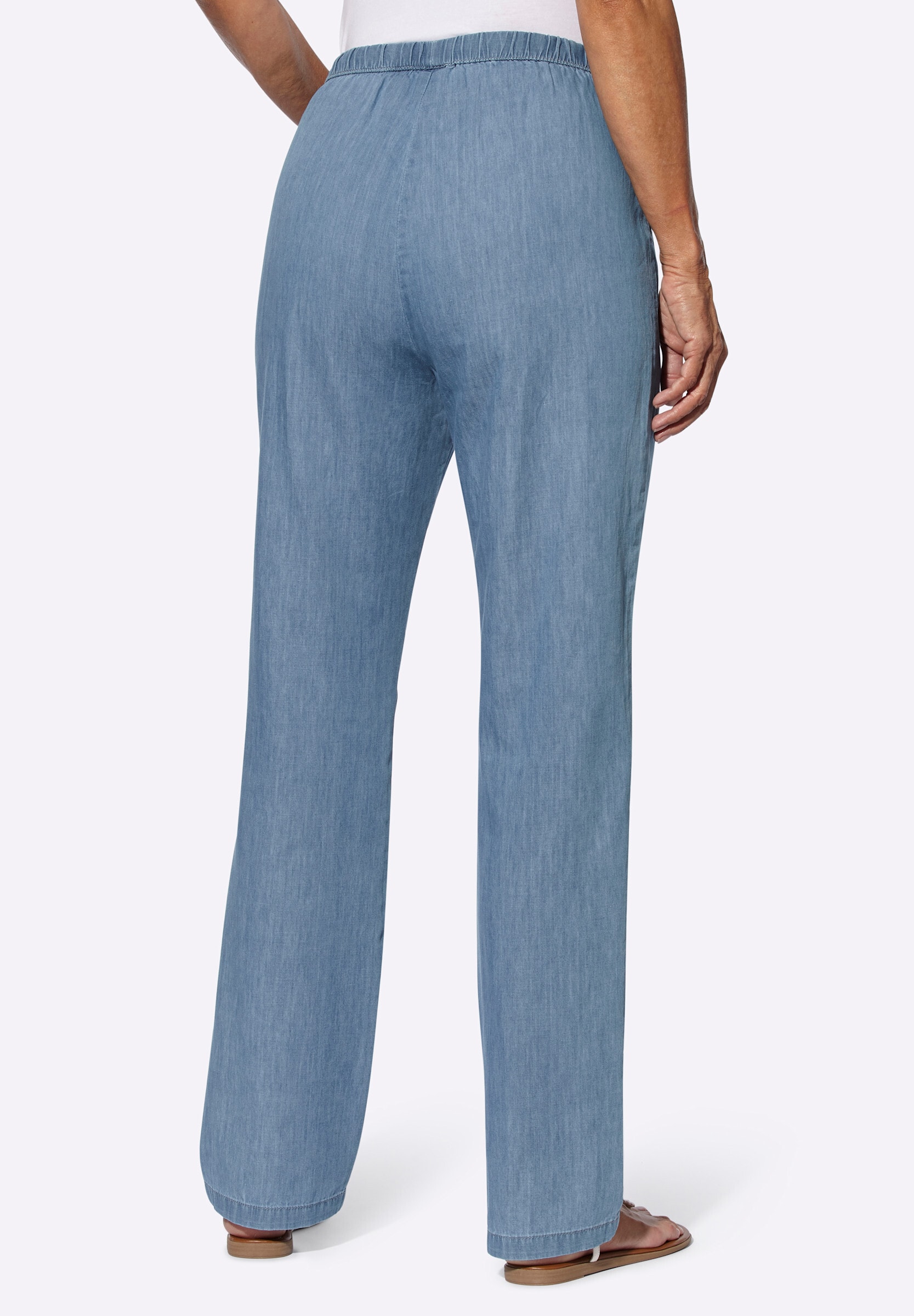 Sieh an! Bequeme Jeans »Jeans Jeans mit weitem Bein«