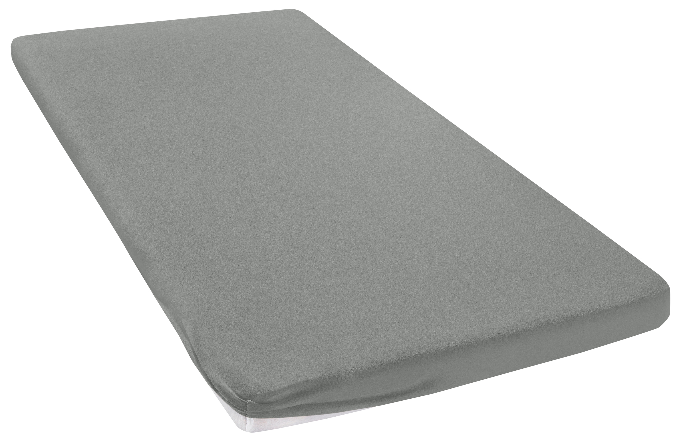 OTTO home Spannbettlaken »Topper Basic, in Gr. 90x200, 140x200 oder 180x200 cm« Baumwolle, Matratzen bis 8 cm Höhe, Bettlaken, Spannbetttuch, Laken